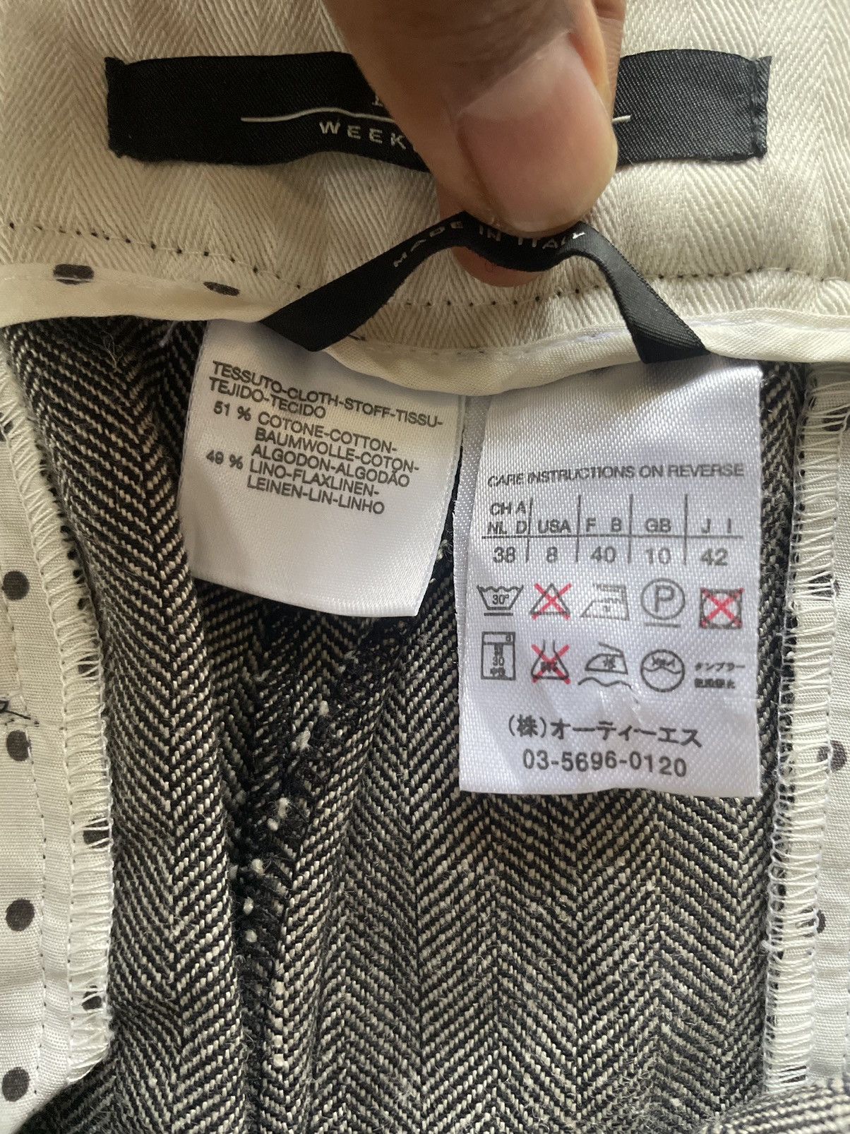 Designer × Vintage Vintage MaxMara HBT Short Pants Size US 32 / EU 48 - 5 Thumbnail