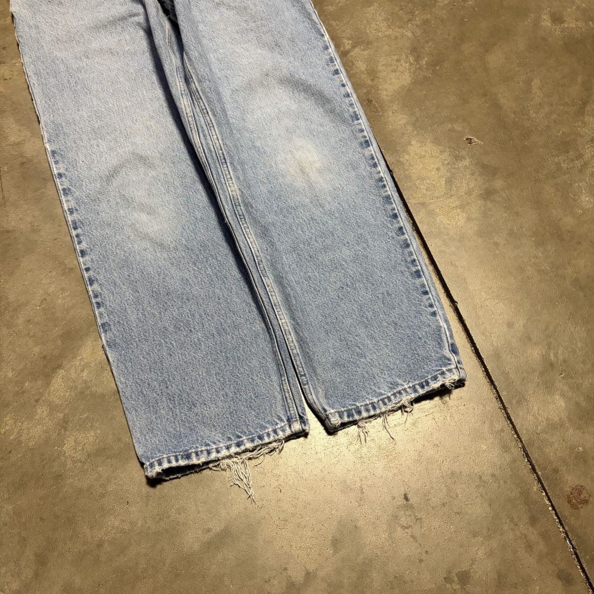 Tommy Hilfiger Vintage Tommy Hilfiger Baggy Denim Jeans Loose Faded 90s USA Size US 36 / EU 52 - 3 Thumbnail