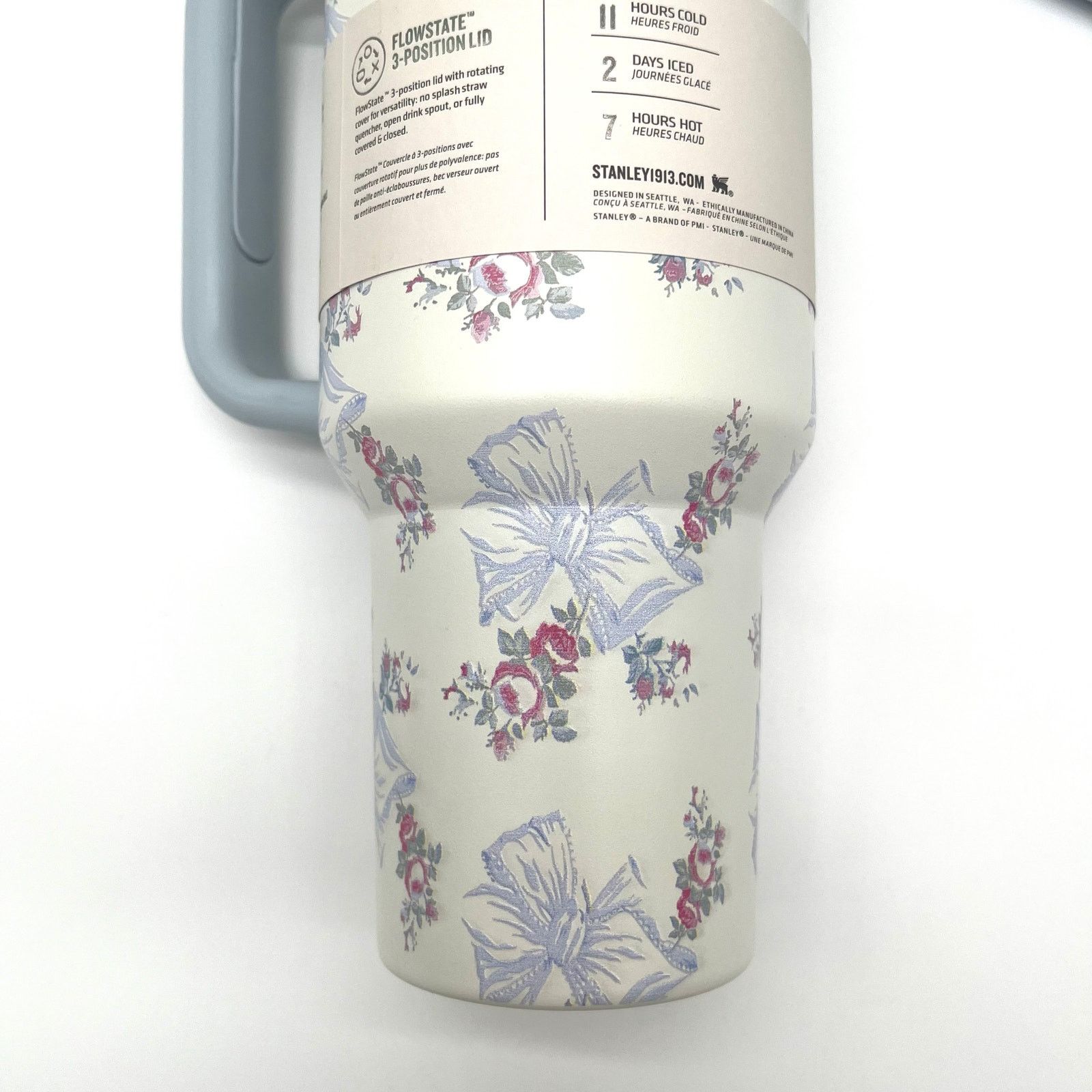 LoveShackFancy LoveShackFancy x Stanley NWT Tumbler, Authentic Collectible Size ONE SIZE - 7 Thumbnail