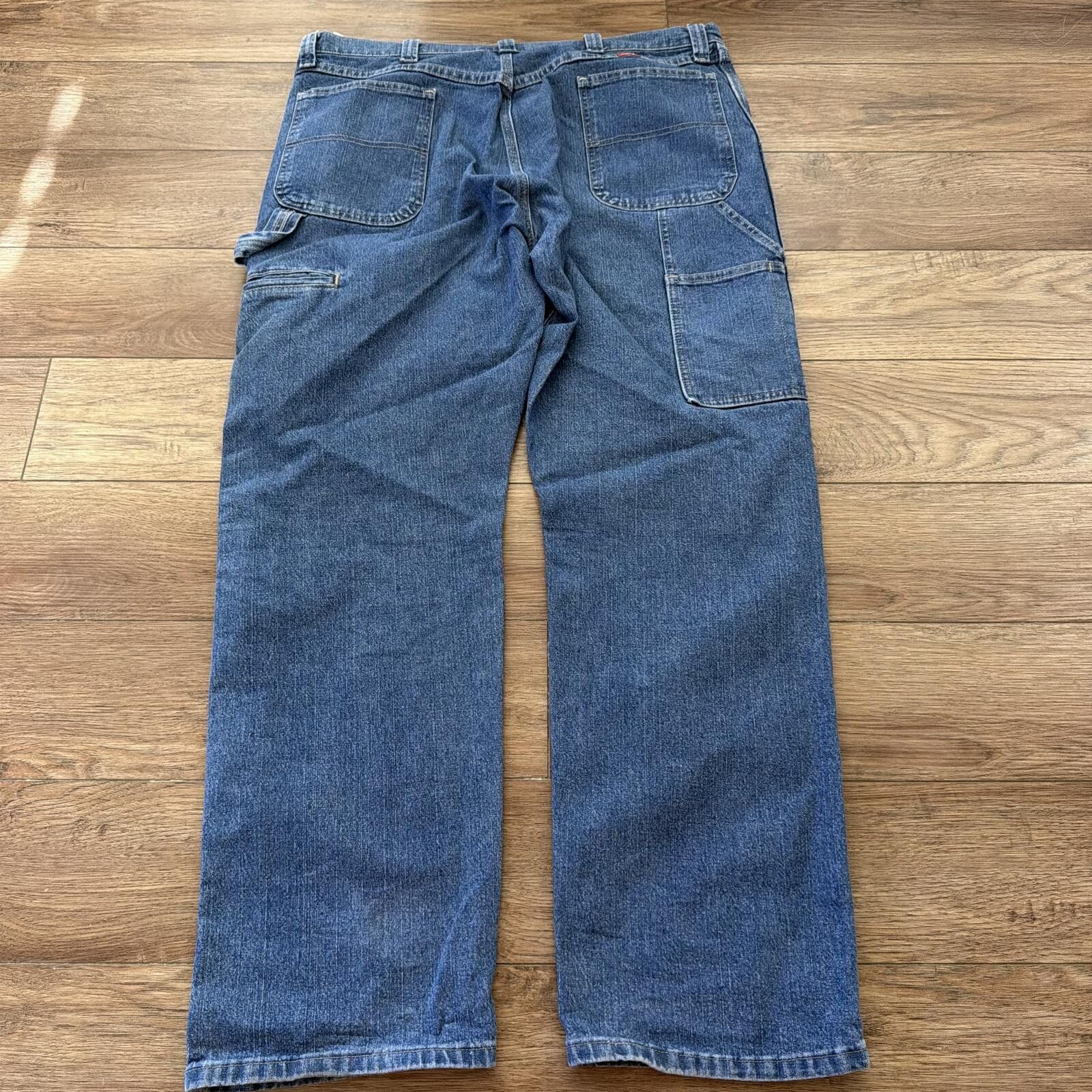 Wrangler Vintage Y2K Wrangler Carpenter Jeans Workwear Denim 38x34 Size US 38 / EU 54 - 3 Thumbnail