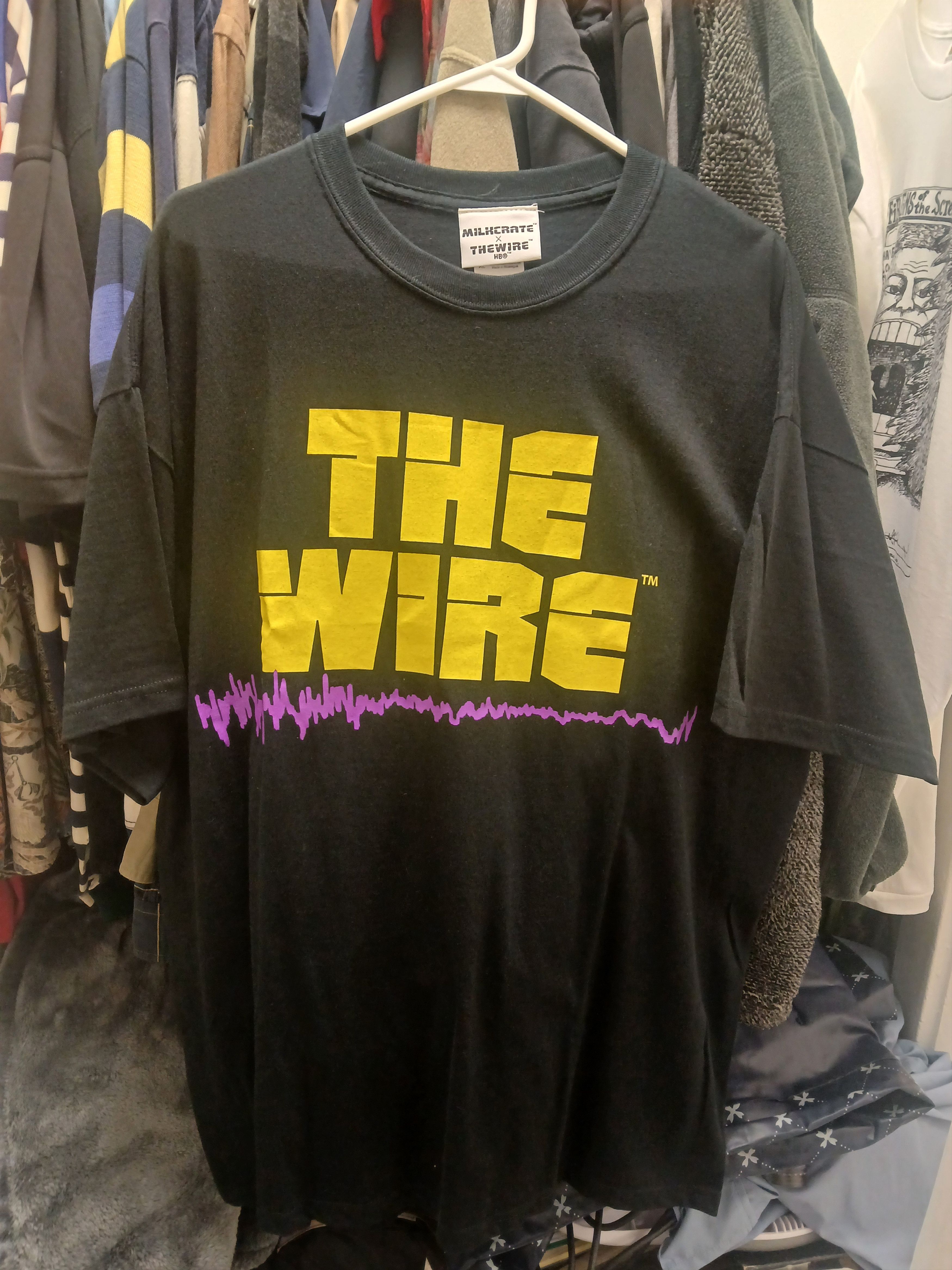 Milkcrate Athletics MILKCRATE X HBO THE WIRE XL TEE VINTAGE Size US XL / EU 56 / 4 - 1 Thumbnail