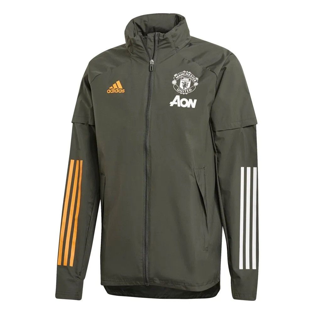 Adidas 🏴󠁧󠁢󠁥󠁮󠁧󠁿 Y2K 2022 Adidas Manchester United Zip Jacket Soccer Size US L / EU 52-54 / 3 - 2 Thumbnail