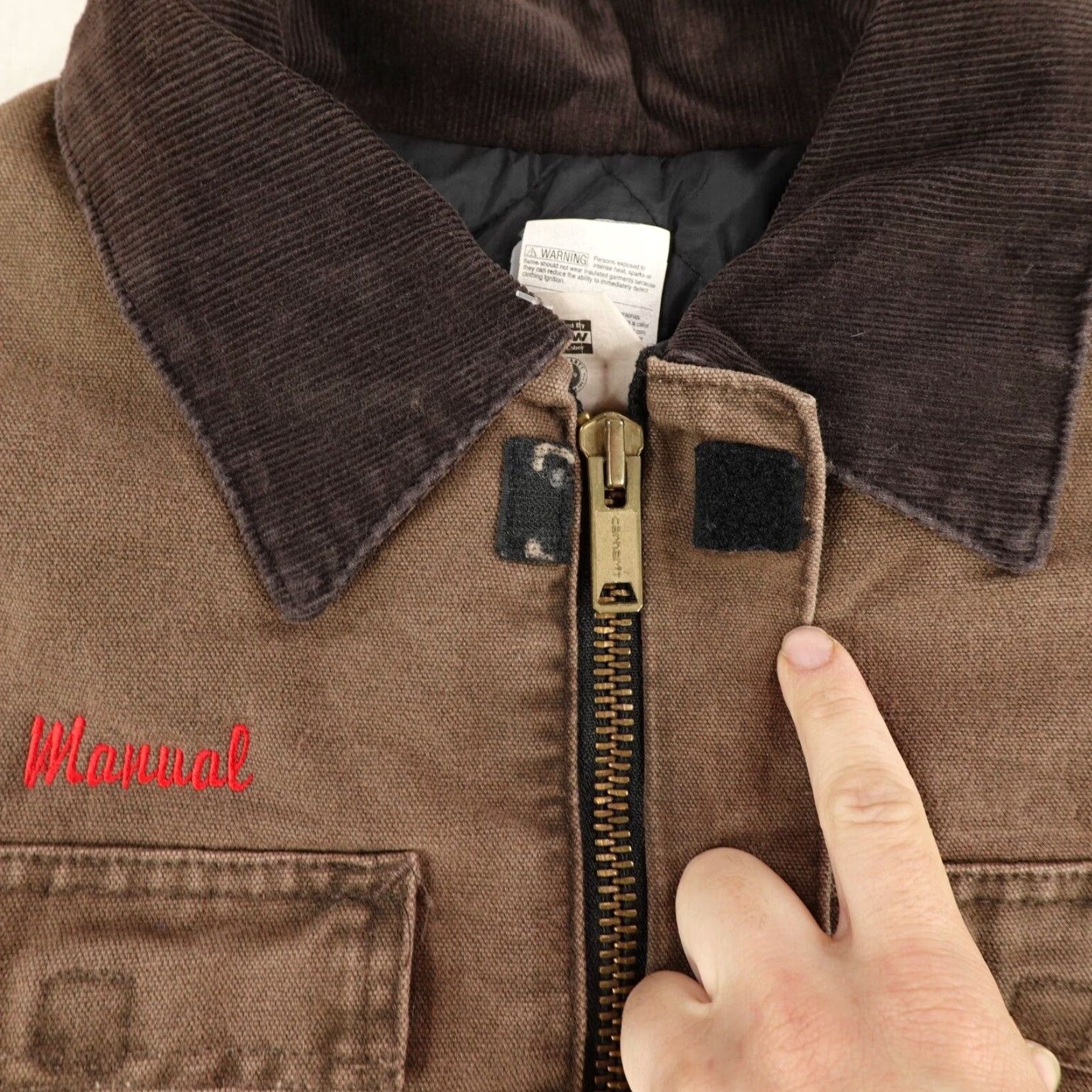 Carhartt VINTAGE Carhartt Jacket Mens XL Brown Quilted Arctic Barn Chore Coat Casual Workwear 90s Mens XL Brown Quilted Carhartt Jacket Size US XL / EU 56 / 4 - 7 Thumbnail
