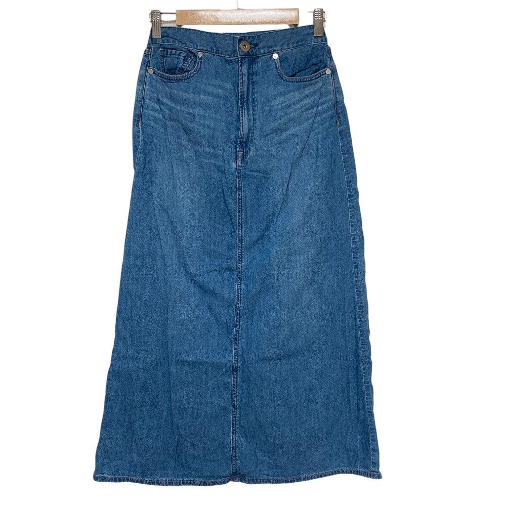 Other Other upper hights THE LAZY SKIRT Denim Long Skirt Textile Skirts DUTY FREE for USA Size ONE SIZE - 1 Thumbnail