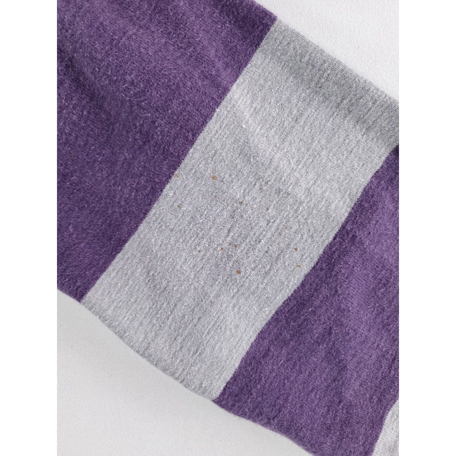 Lands' End Lands' End VTG Rugby Jersey Purple Gray Long Sleeve Polo Shirt Mens M Size US M / EU 48-50 / 2 - 3 Thumbnail