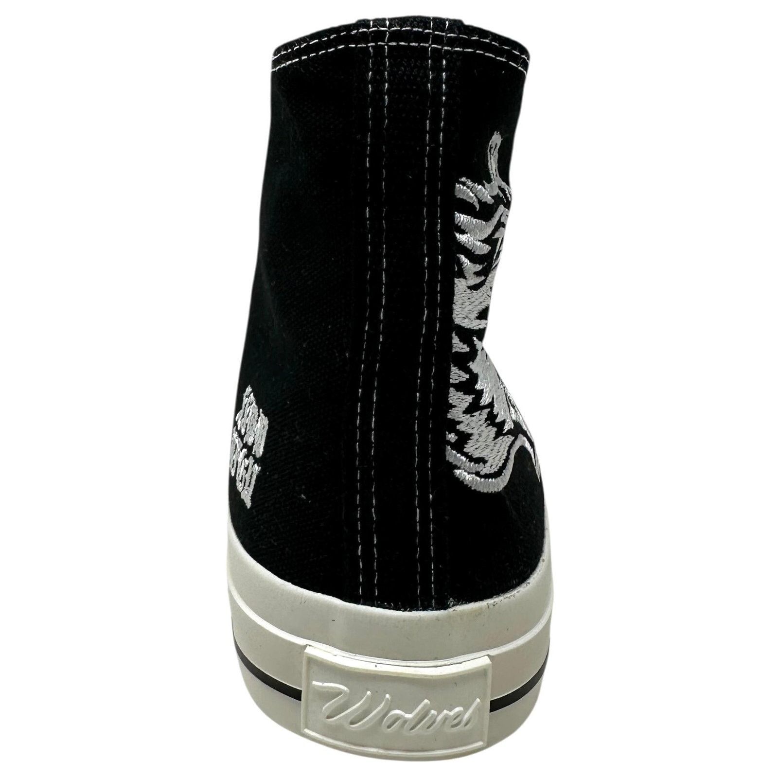 Darc Sport Darc Sport High Top Shoes Embroidered Wolves Sneakers Black Size US 7.5 / EU 40-41 - 7 Thumbnail