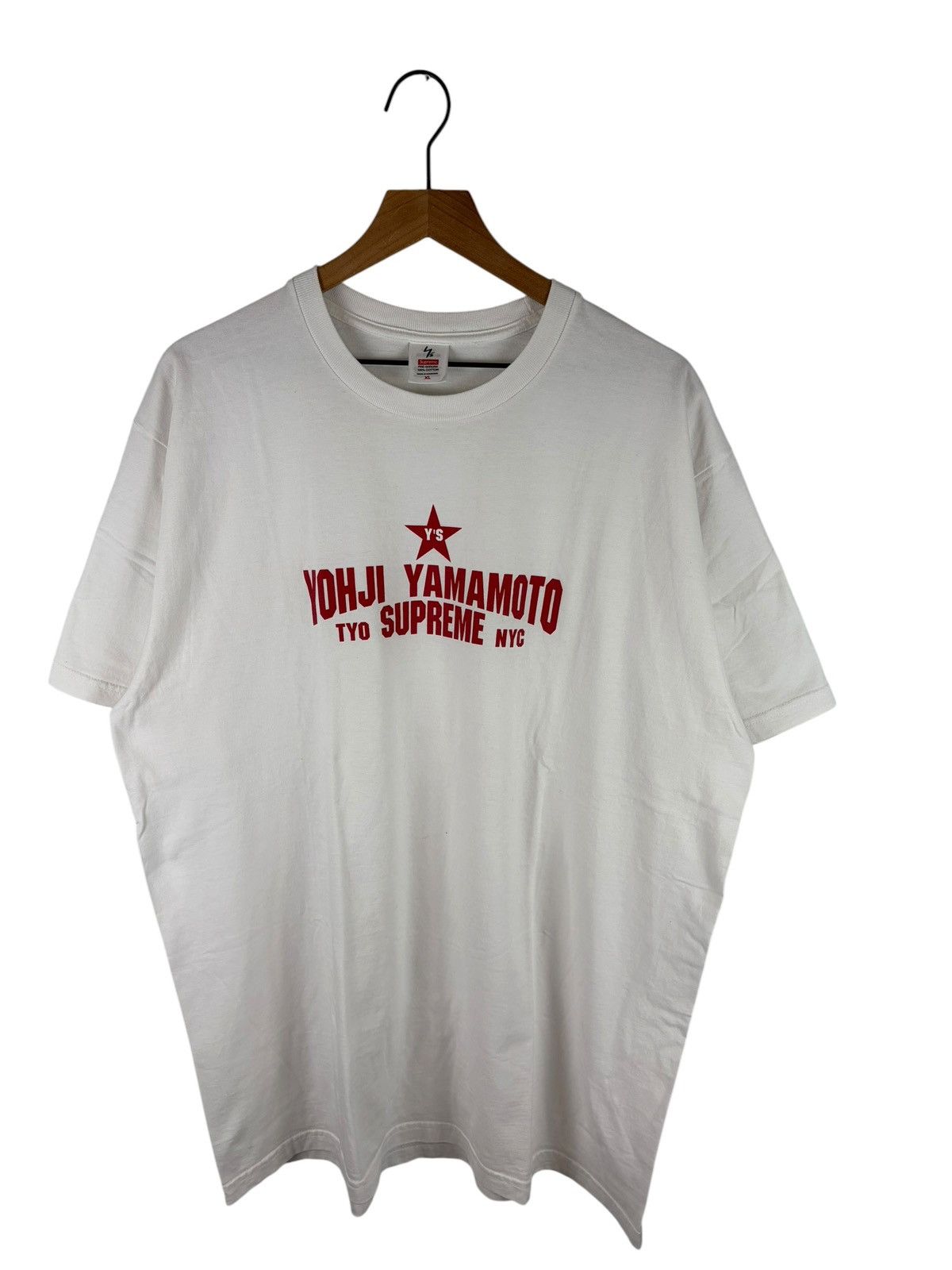 Supreme × Yohji Yamamoto Supreme Y's Star Tee | Grailed