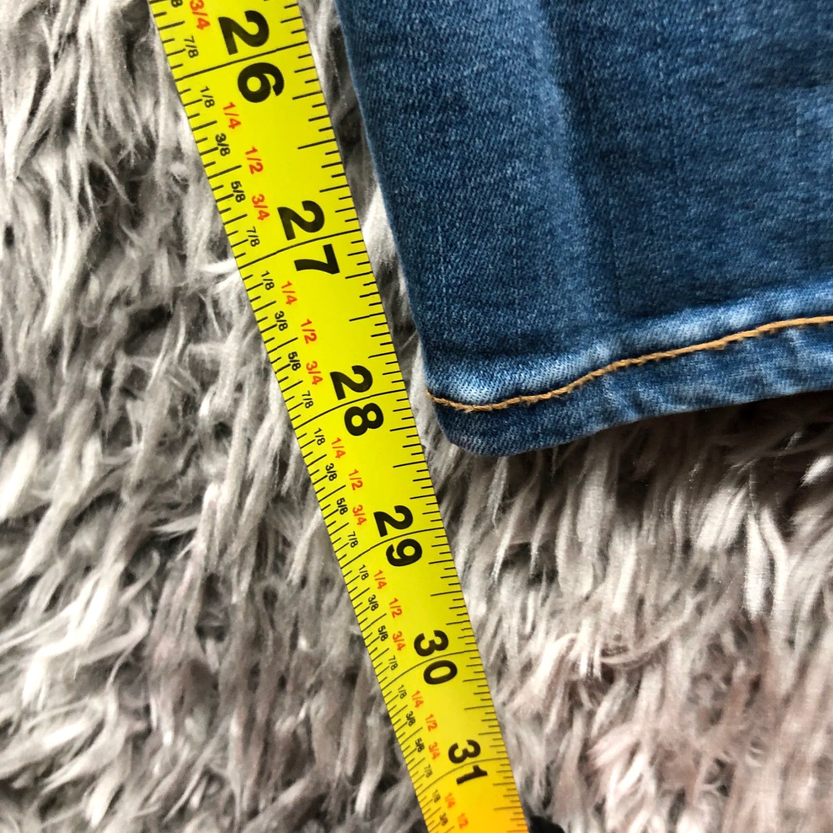 Vintage SO Jeans Skinny High Rise Jeans - 27x29 Blue Denim Juniors Size 11 Dark Wash Vintage? No (Adults Women) Size 32" / US 10 / IT 46 - 3 Thumbnail