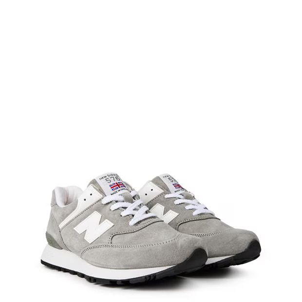 New Balance o1g2r1mq1124 Low-Top Sneakers in Grey & White Size US 11.5 / IT 41.5 - 3 Thumbnail
