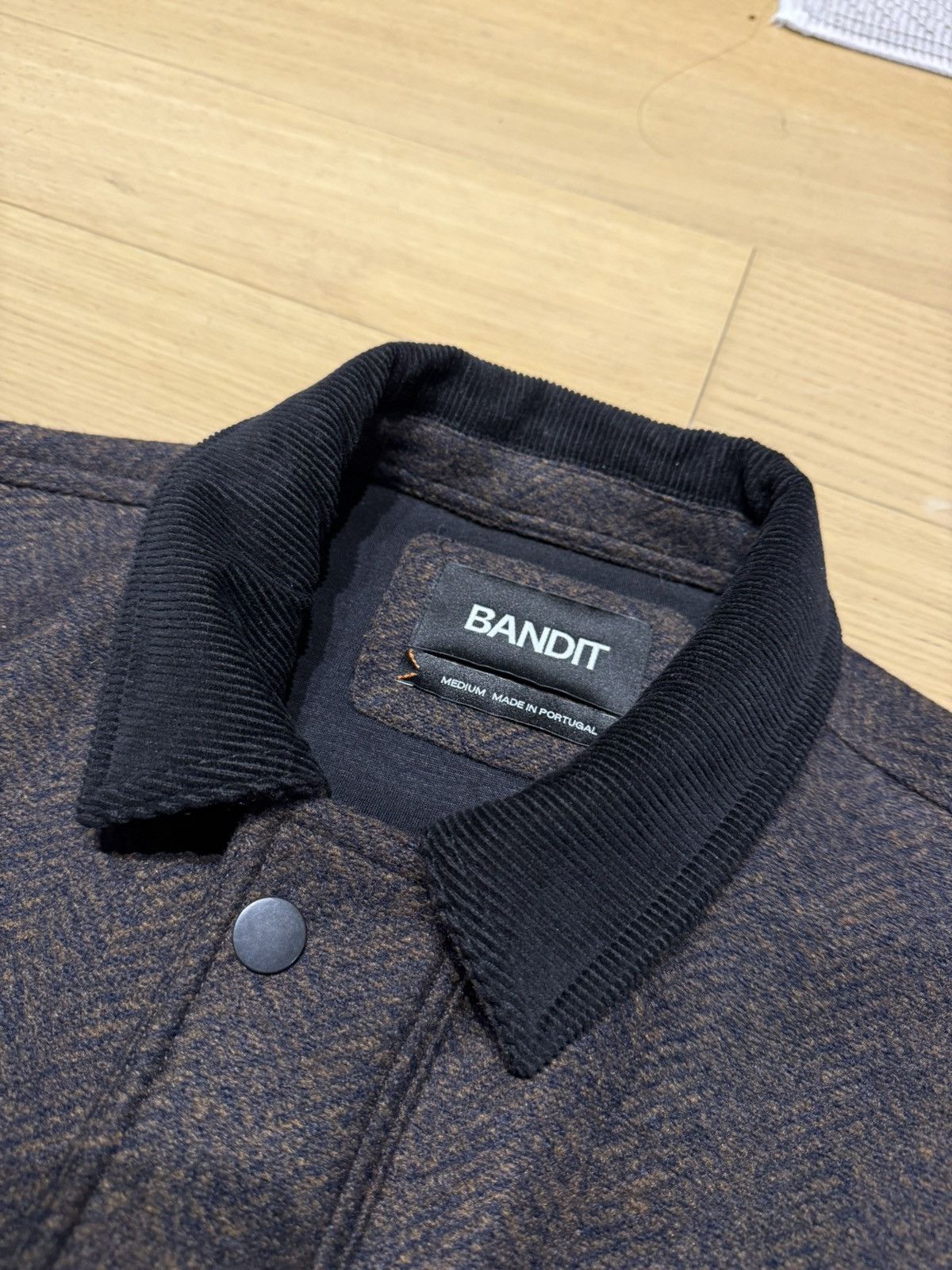 Other Bandit Running THE OFF TRACK HERRINGBONE WOOL JACKET Size US M / EU 48-50 / 2 - 4 Thumbnail
