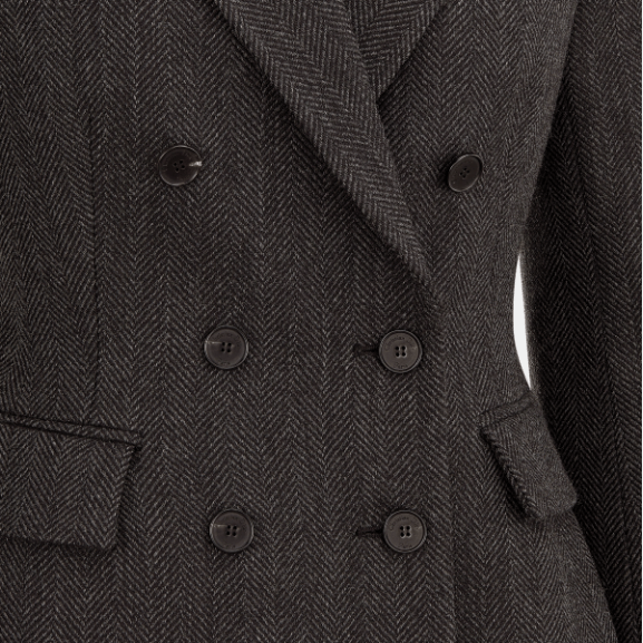 Dior o1w1db10925 441V64 Marlène Jacket in Gray Size XL / US 12-14 / IT 48-50 - 3 Thumbnail