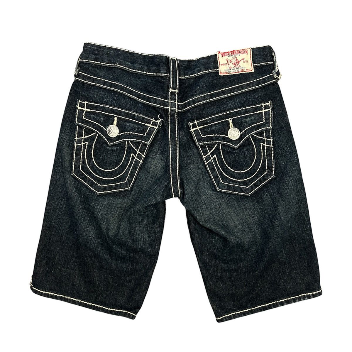 True Religion Y2K True Religion Jeans Billy Super T Vintage Shorts Size 27" / US 4 / IT 40 - 5 Thumbnail