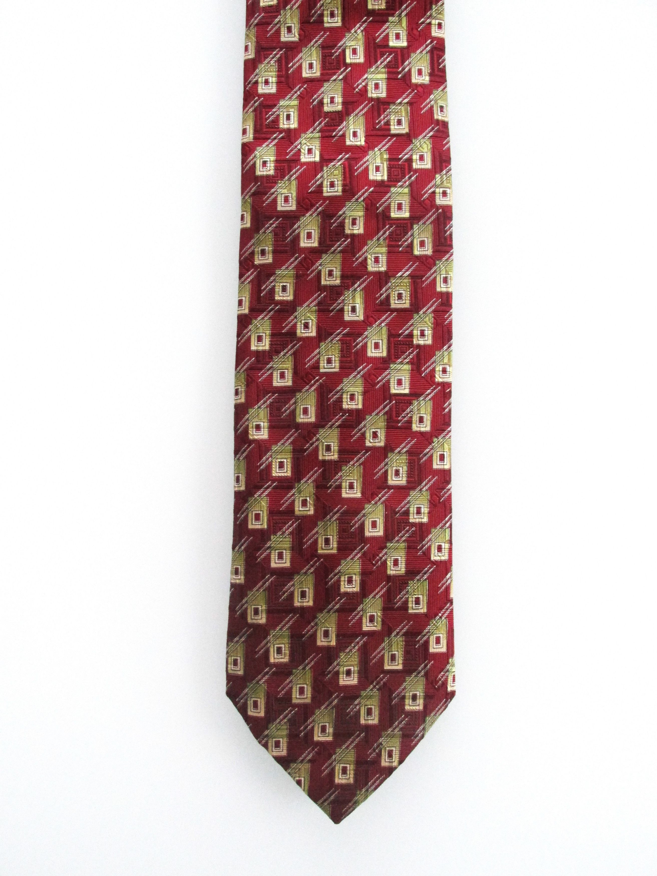 Jos. A. Bank Jos. A. Bank Limited Edition Men's Signature Gold Silk Tie Size ONE SIZE - 2 Thumbnail
