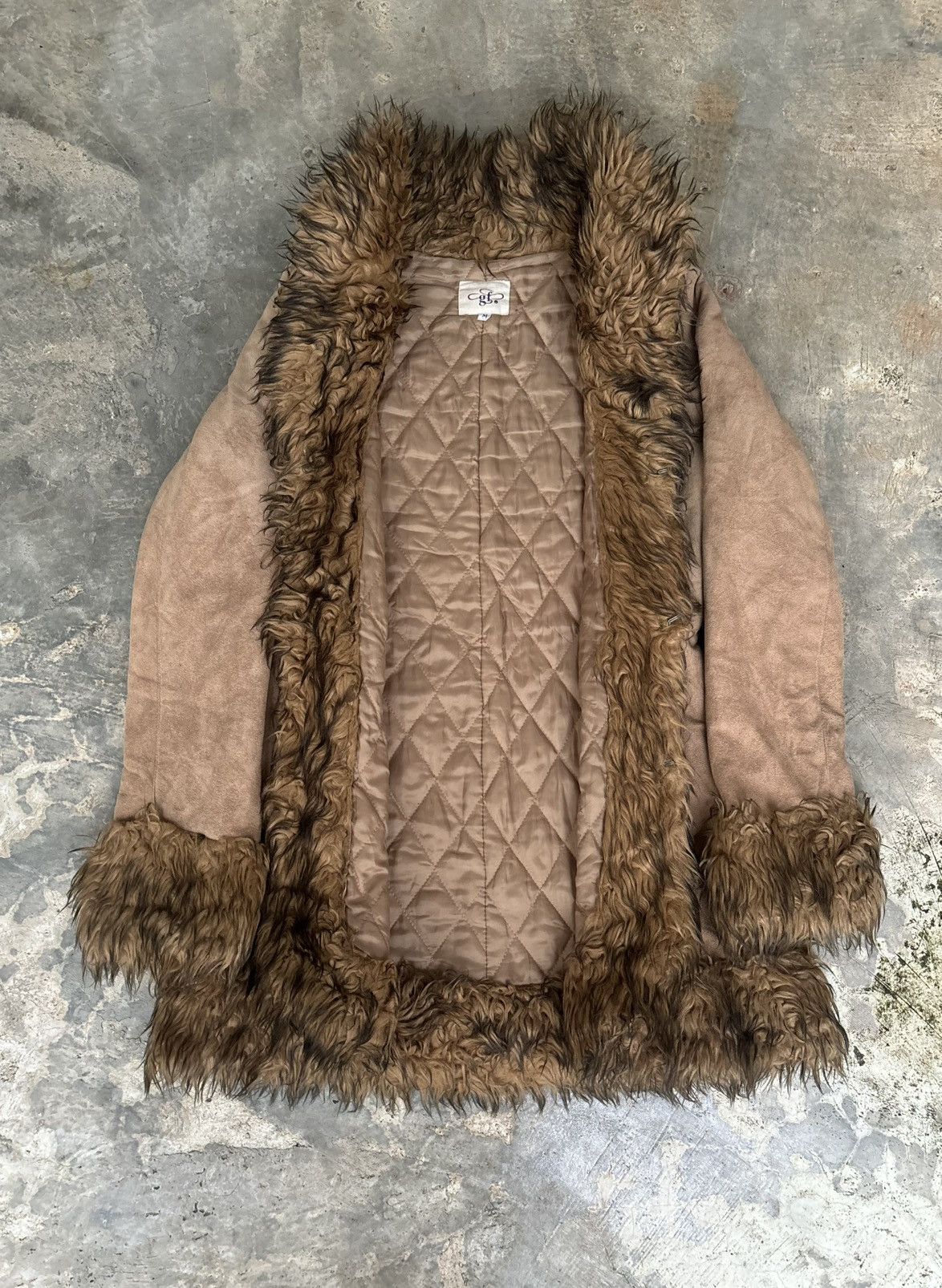 Hysteric Glamour Y2k Gf Tribal Ifwixwasnine Lgb Punk Style Fur Jacket Size M / US 6-8 / IT 42-44 - 3 Thumbnail