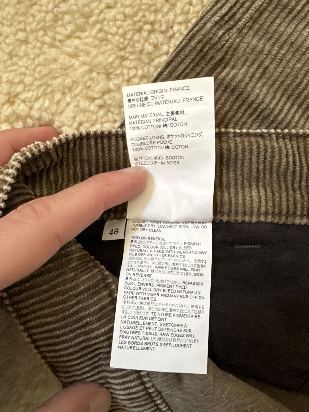 Our Legacy Our Legacy Corduroy Joiner Short Size US 32 / EU 48 - 6 Thumbnail