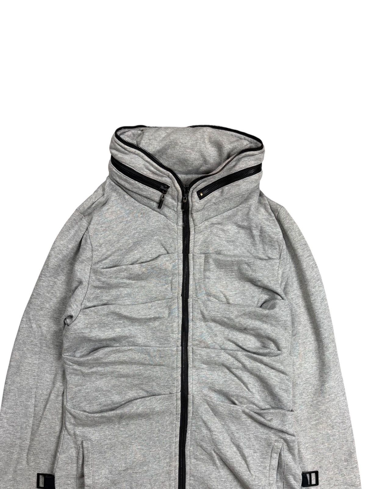 BUFFALO BOBS 2000s XFRM Gallery - Vkei Style Skull Bono Zip Hoodie Size US M / EU 48-50 / 2 - 7 Thumbnail