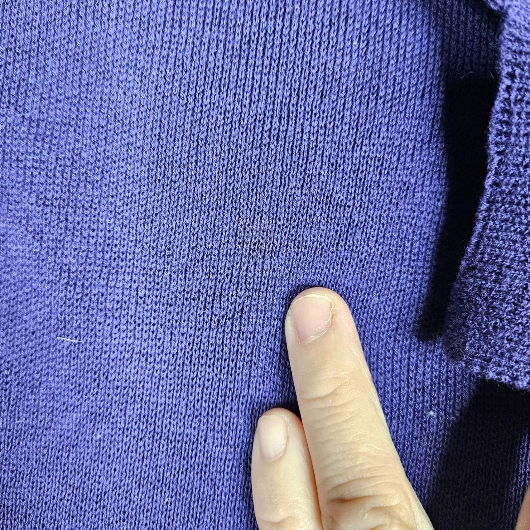 Vintage MARNI Women’s 100% Cotton Purple Open front Cardigan Sweater Size 42 Ladies Purple Knit Long Sleeve V-Neck Casual Workwear Vintage: No Size M / US 6-8 / IT 42-44 - 6 Thumbnail