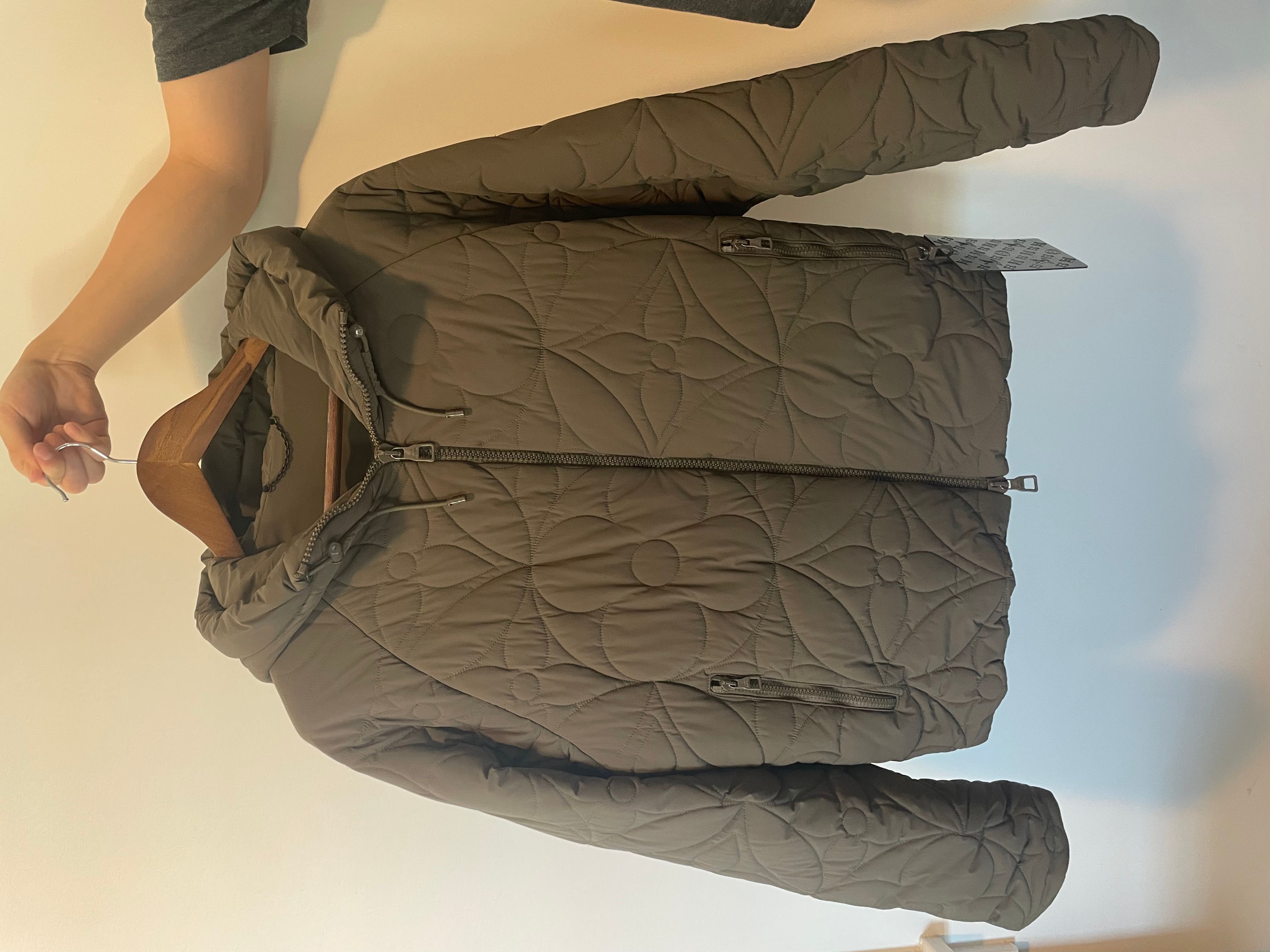 Louis Vuitton Lvse Flower Quilted Hoodie Jacket