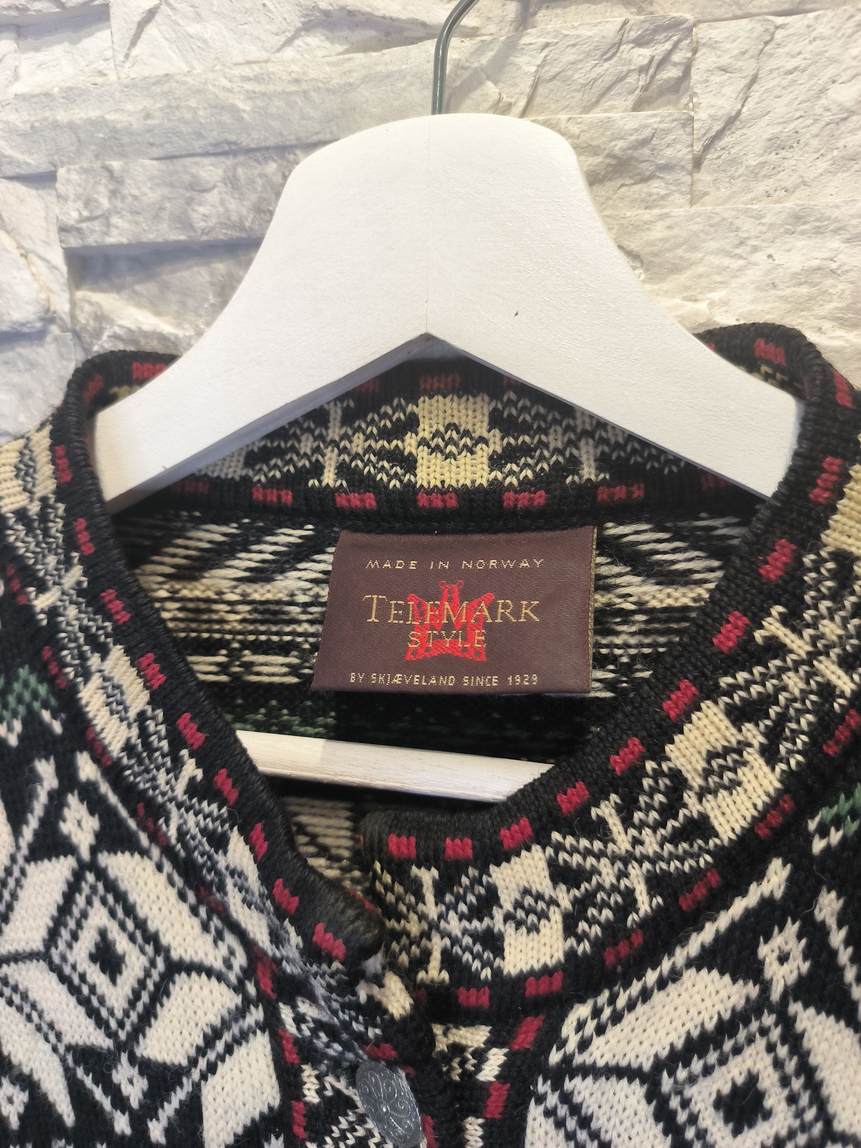 Dale Of Norway × Vintage Vintage Telemark Skjaeveland Knitwear Wool Cardigan Norway Size US L / EU 52-54 / 3 - 5 Thumbnail