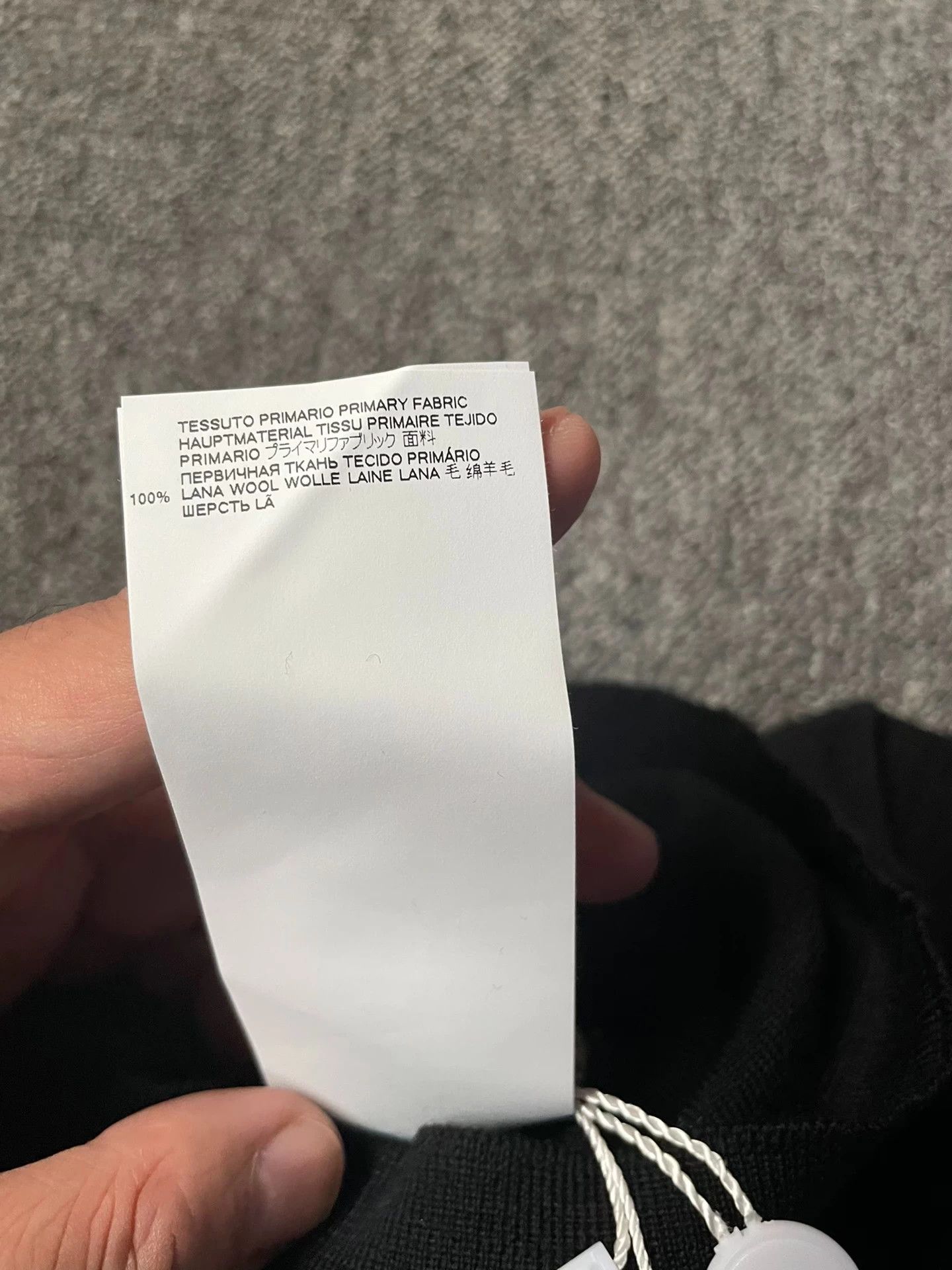Maison Margiela Maison Margiela New Black Topstitched Wool T-neck Sweater XL Size US XL / EU 56 / 4 - 5 Thumbnail
