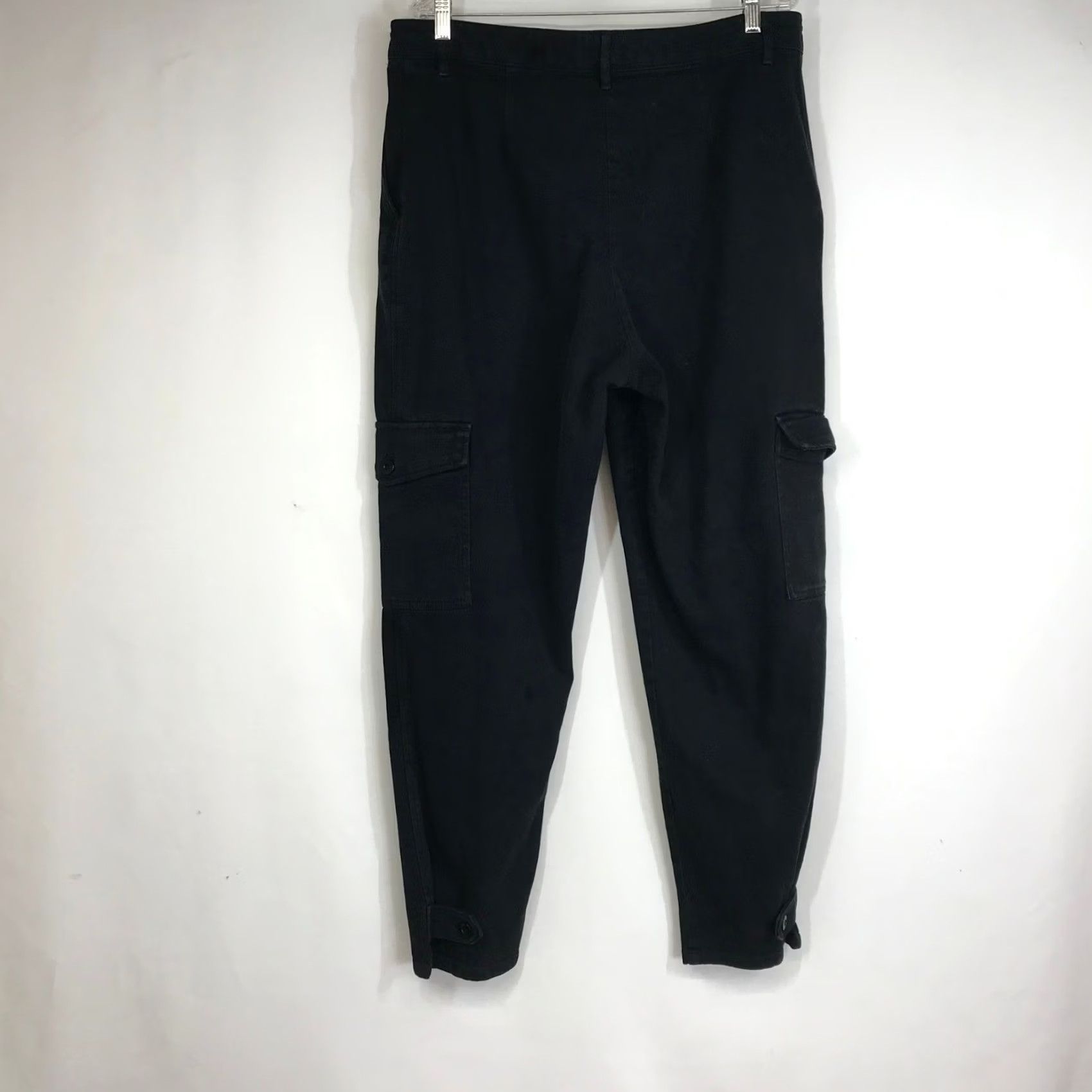 Vintage Wilfred Free Black Cargo Pants Womens Size 16 Casual Pockets Cargo Pants Womens Size 38" / US 16 / IT 52 - 5 Thumbnail