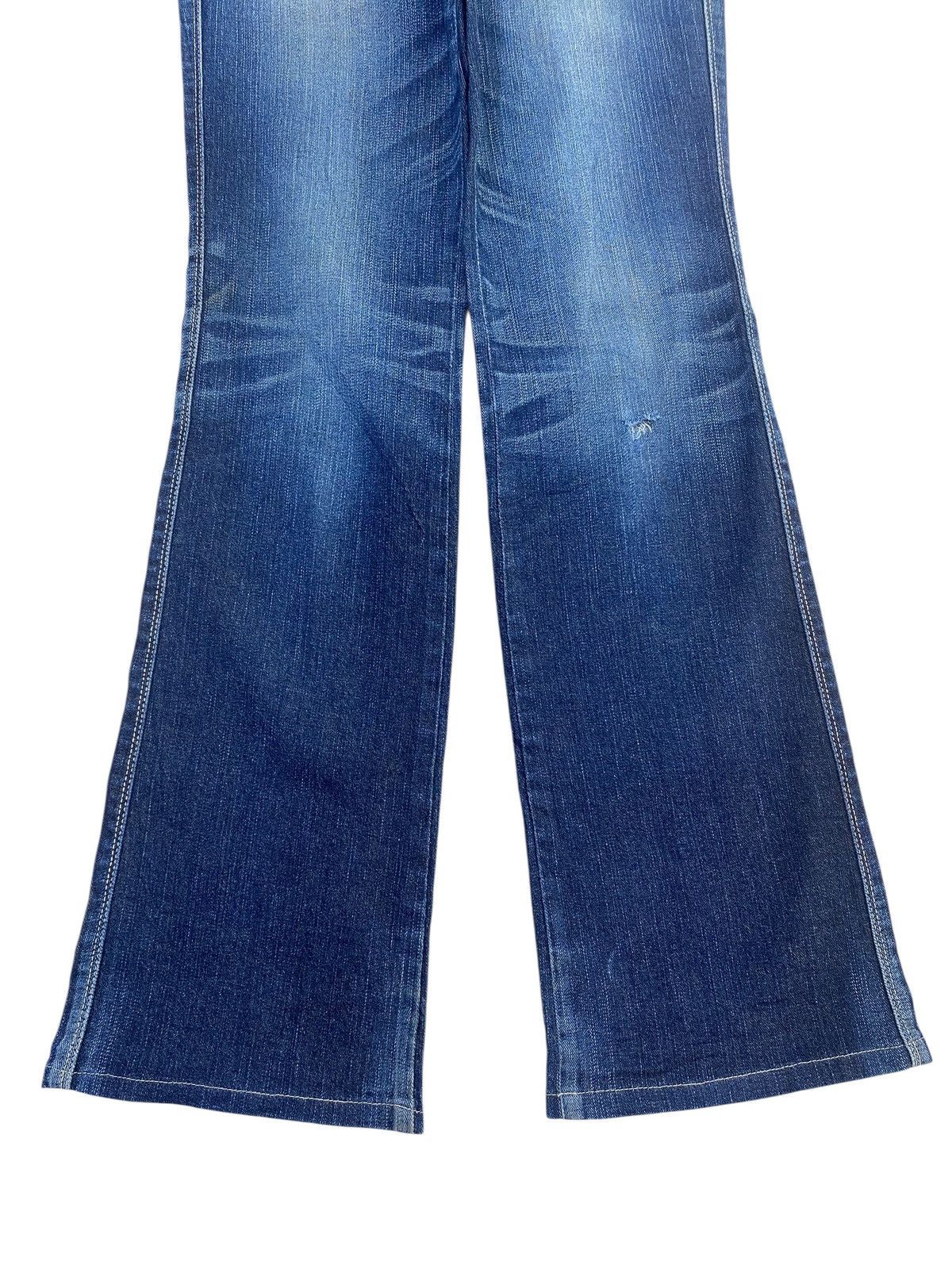 Edwin Edwin X Something Dark Faded Wash Style Flare Jeans Size US 30 / EU 46 - 8 Thumbnail