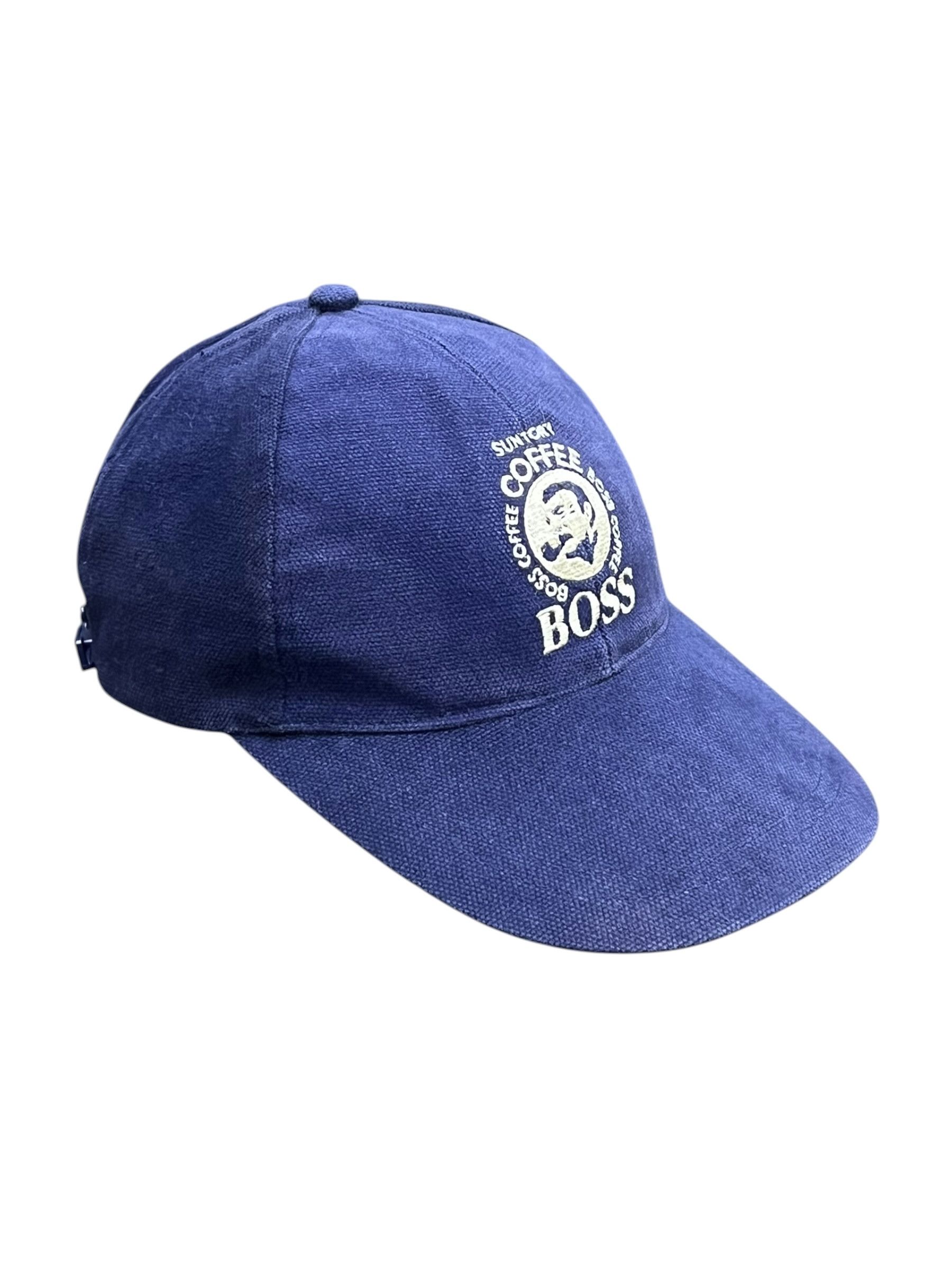 Japanese Brand FYE 90’s SUNTORY COFFEE BOSS Embroidery Strapback Dad Hat💥 Size ONE SIZE - 5 Thumbnail
