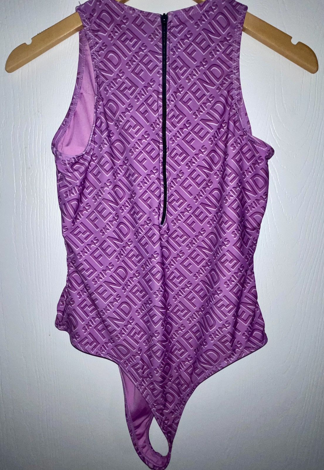 Fendi × SKIMS FENDI X SKIMS COLORADO HIGH NECK BODYSUIT Size XL / US 12-14 / IT 48-50 - 4 Thumbnail