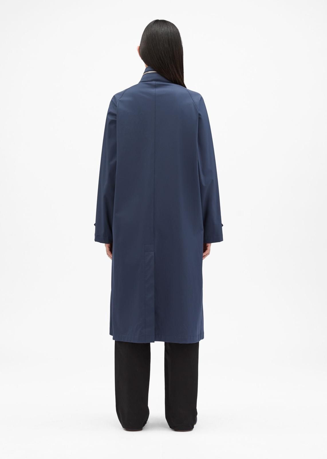 Loro Piana o1srvl11e0824 Trench Windbe Coat in Navy Blue Size XXL / US 16-18 / IT 52-54 - 4 Thumbnail