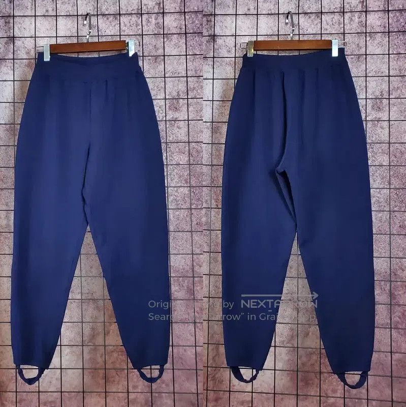 Yves Saint Laurent YSL M Size Casual Wool Pants in Navy Blue . Size 27" / US 4 / IT 40 - 2 Thumbnail
