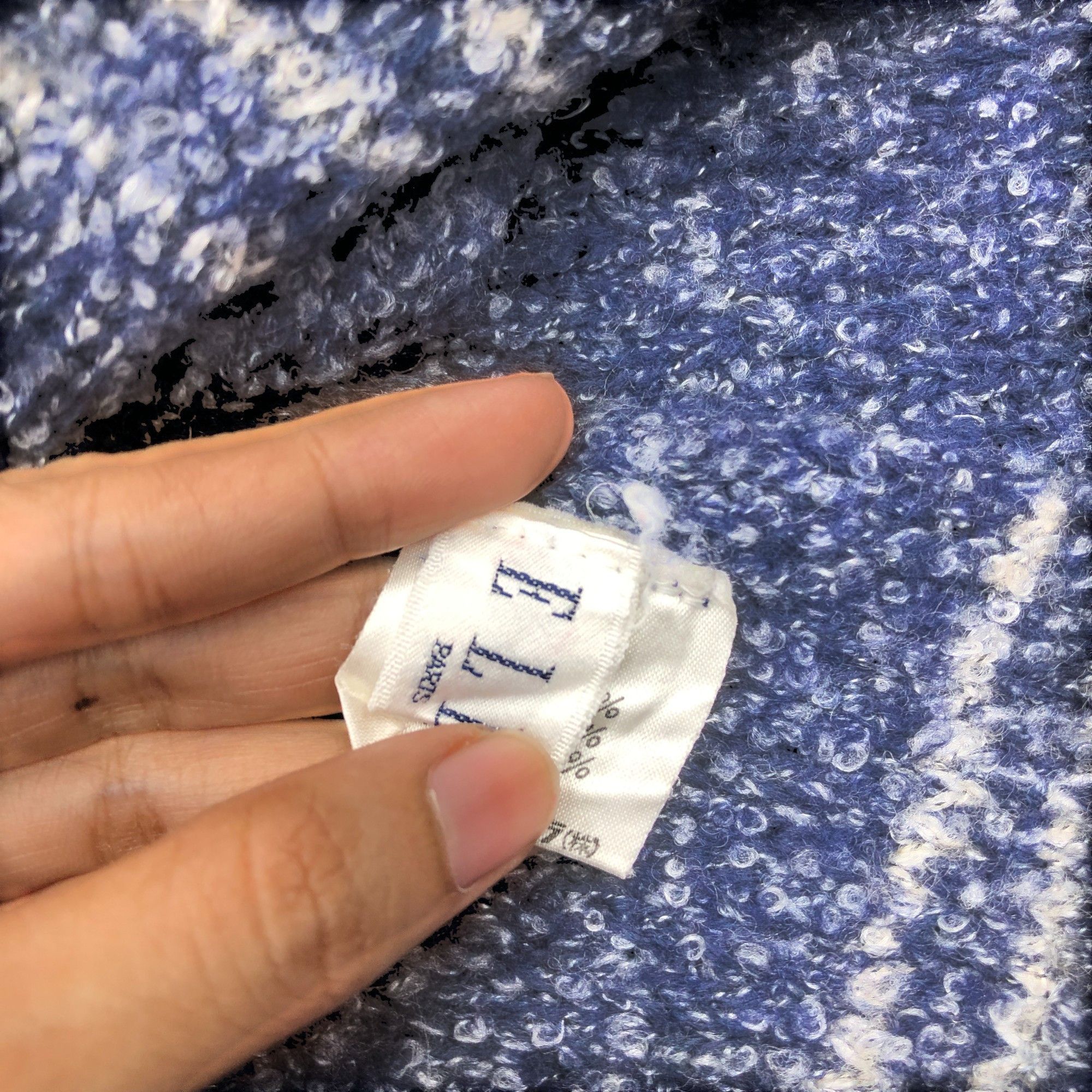 Japanese Brand Vintage Elle Scarf Muffler Wool Knit Winter Neck Scarves Size ONE SIZE - 5 Thumbnail