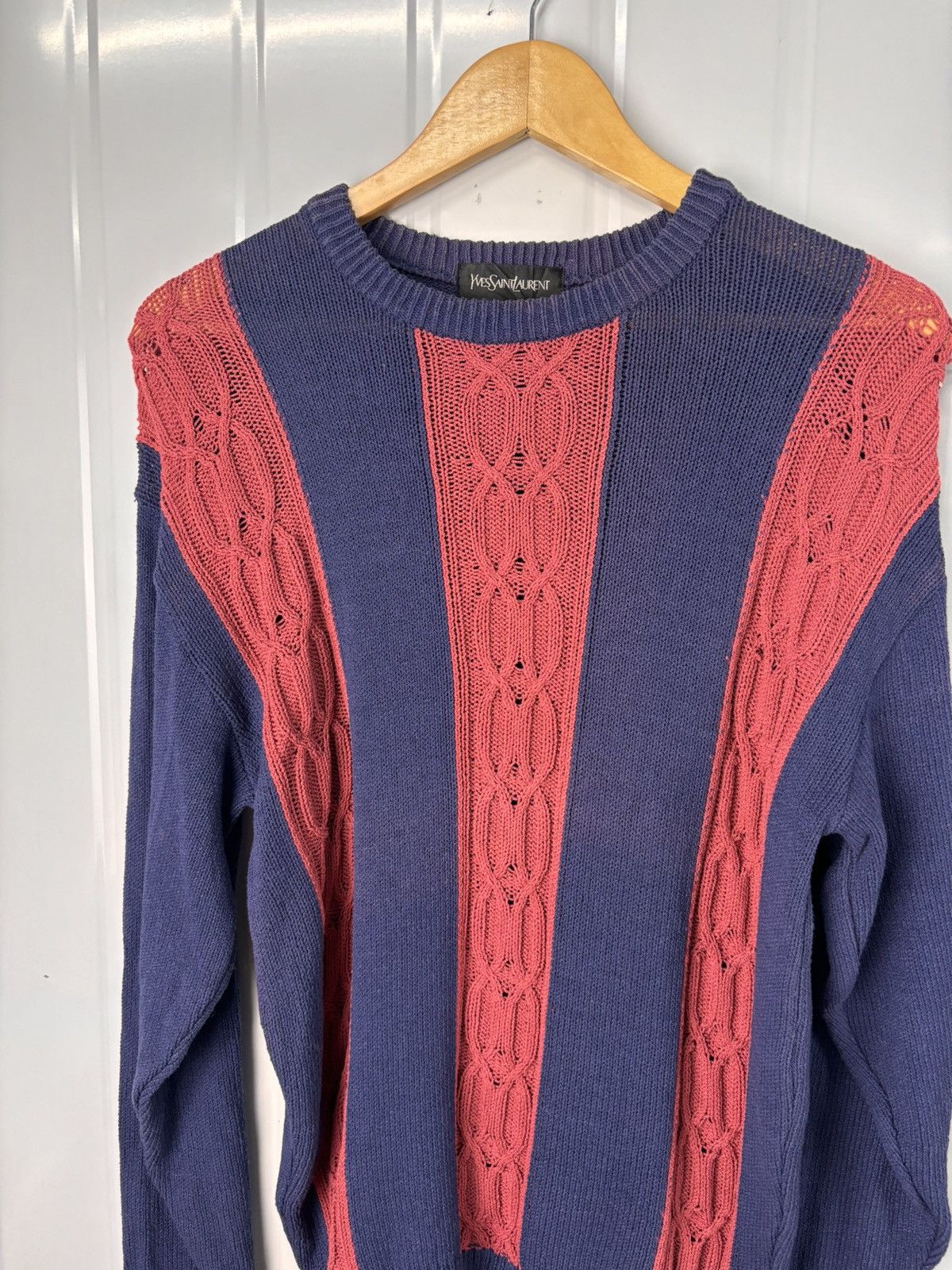 Yves Saint Laurent RARE! Yves Saint Laurent Knitwear 90’s Designer Size US M / EU 48-50 / 2 - 4 Thumbnail