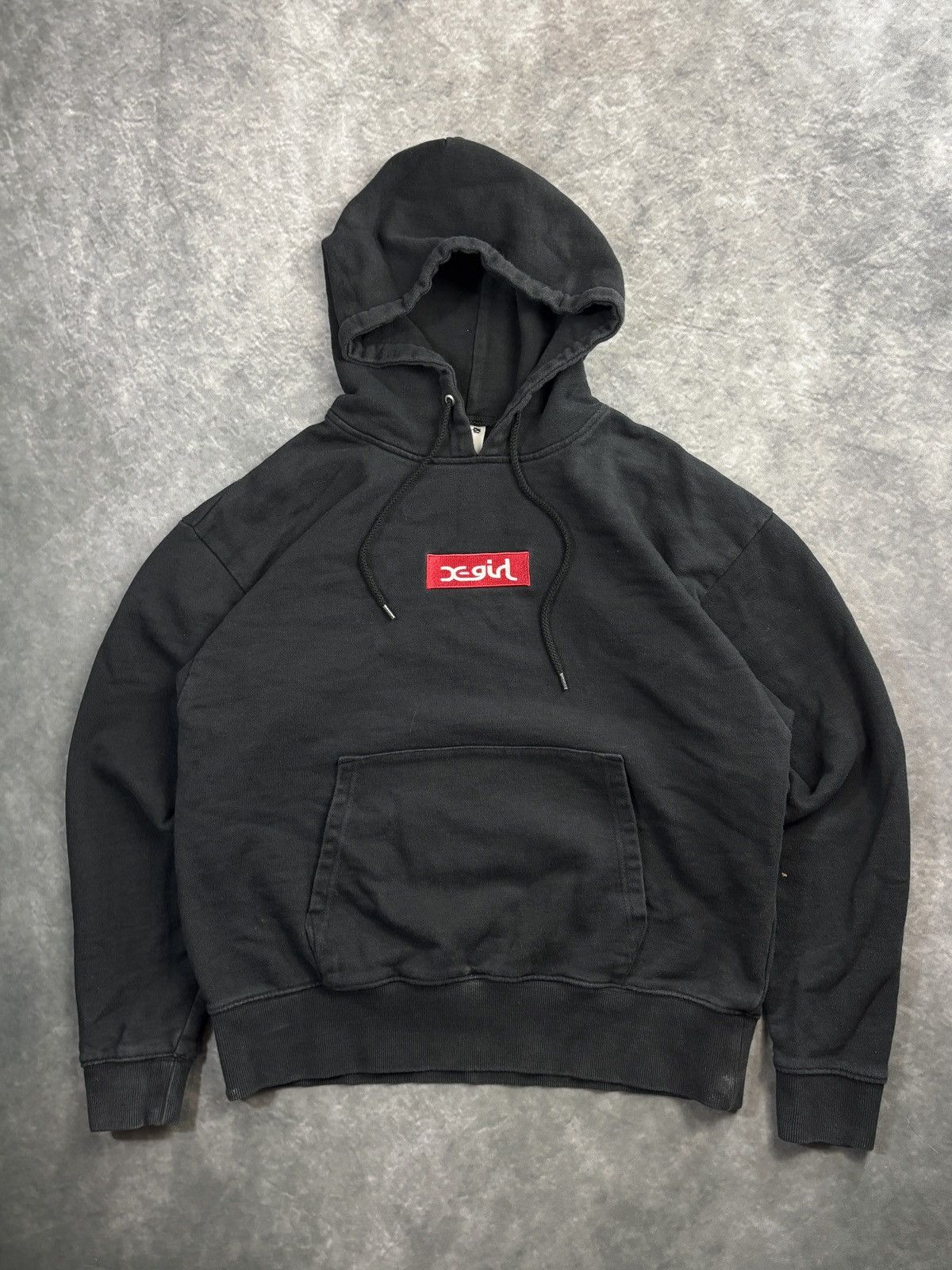 X-LARGE F/W 2018 X-Girl Box Logo Hoodie MilkFed Coppola Japan Crop Size US S / EU 44-46 / 1 - 3 Thumbnail