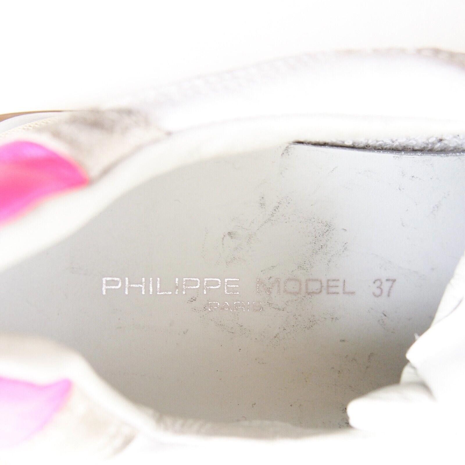 Philippe Model Philippe Model Saint Denis Sneakers White Leather EU 37 US 7 Size US 7 / IT 37 - 8 Thumbnail