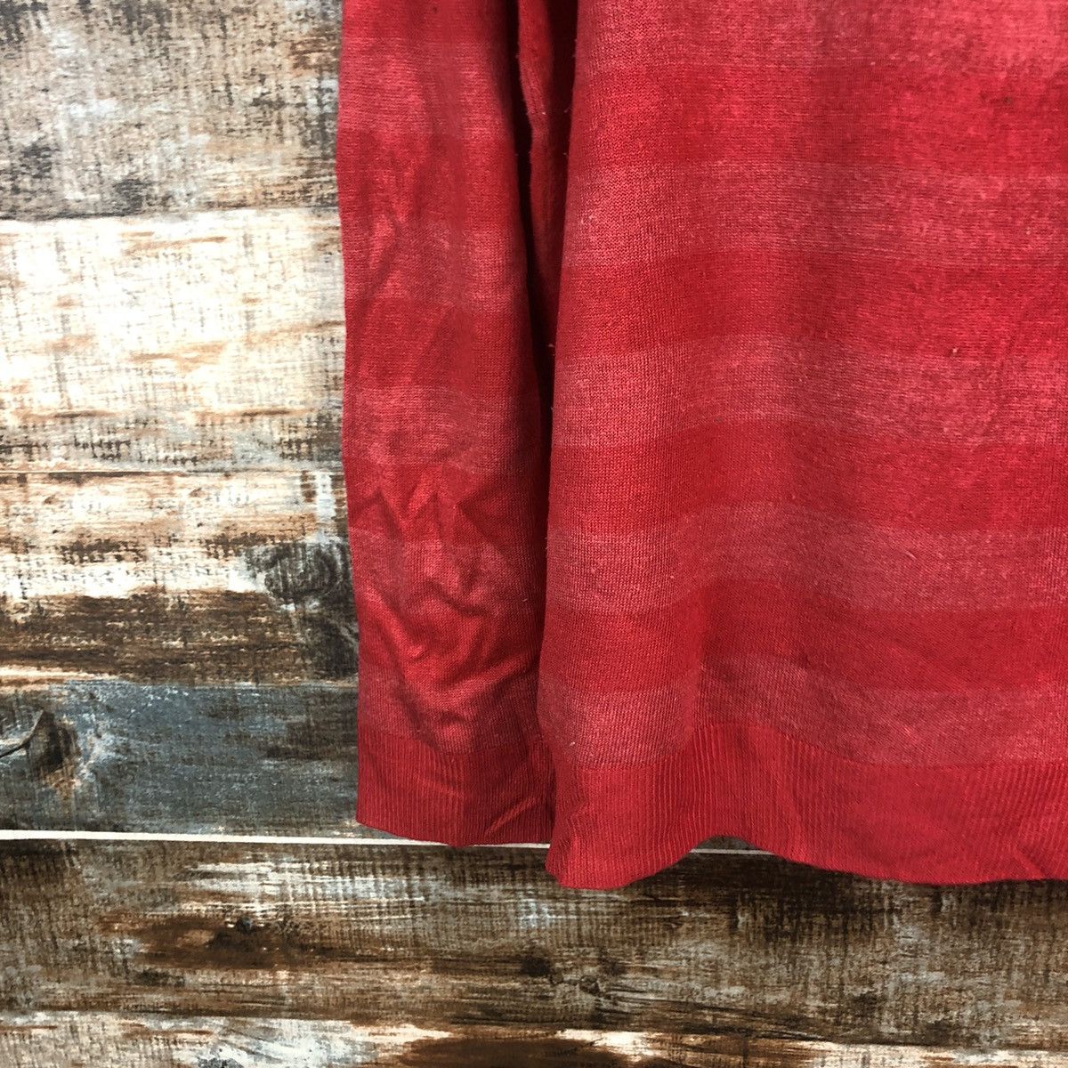 Solid and Striped DL Fam Lock Red Stripe Turtle Neck Knitwear #C676 Size US L / EU 52-54 / 3 - 7 Thumbnail