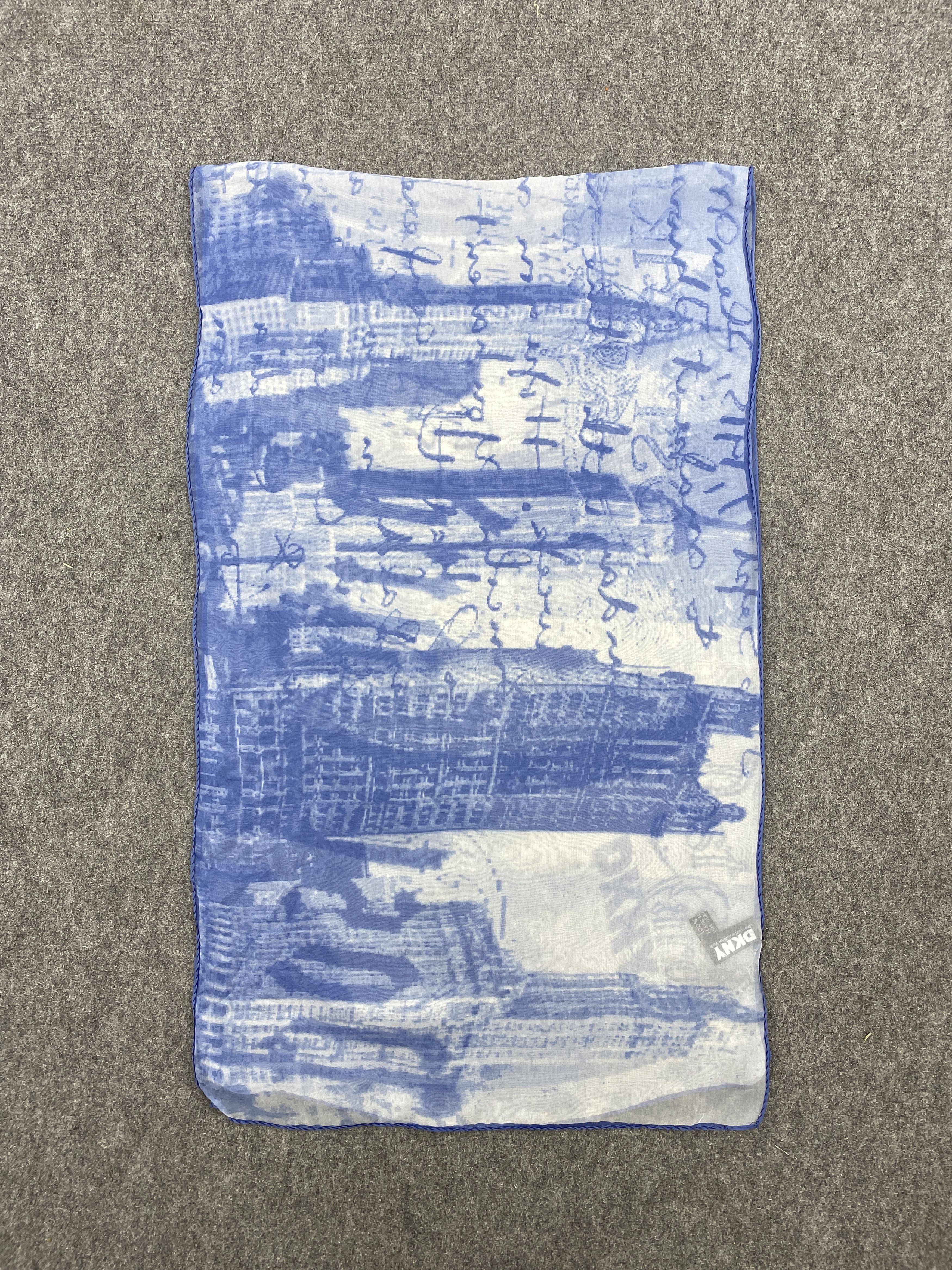 DKNY DKNY Silk Scarf / Foulards / Silk Shawl SN0004 Size ONE SIZE - 3 Thumbnail