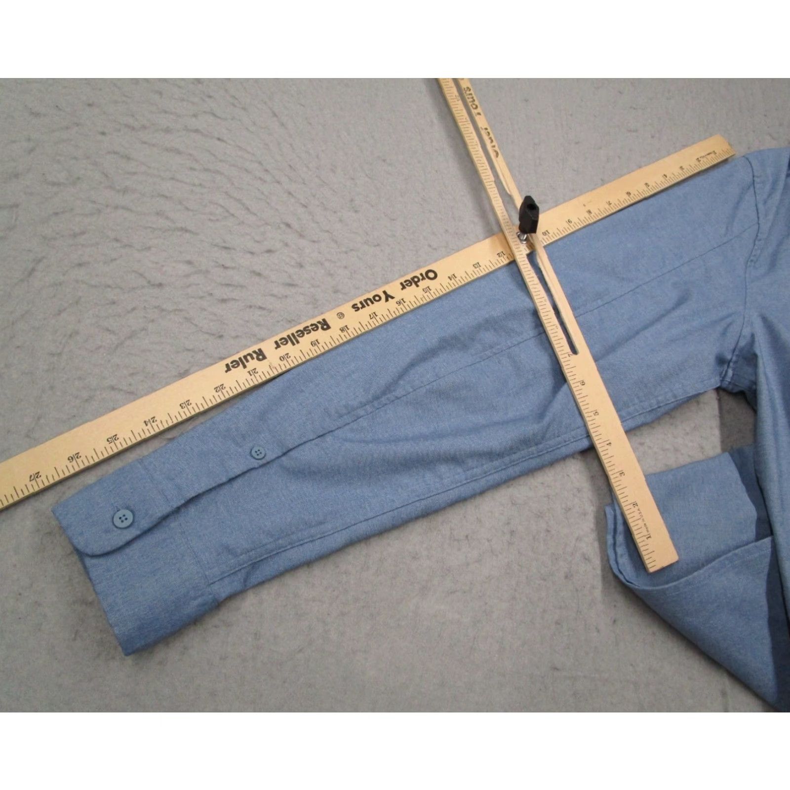 Lululemon Lululemon Button-Up Shirt Mens Large Blue Long Sleeve Casual Workwear Size US L / EU 52-54 / 3 - 7 Thumbnail