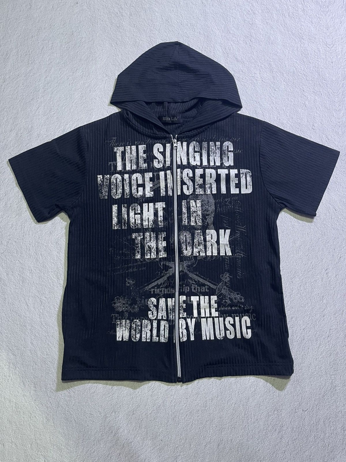 Hysteric Glamour Y2K MILD LIFE short tshirt full ziper motif ifsix LGB style Size US M / EU 48-50 / 2 - 1 Thumbnail