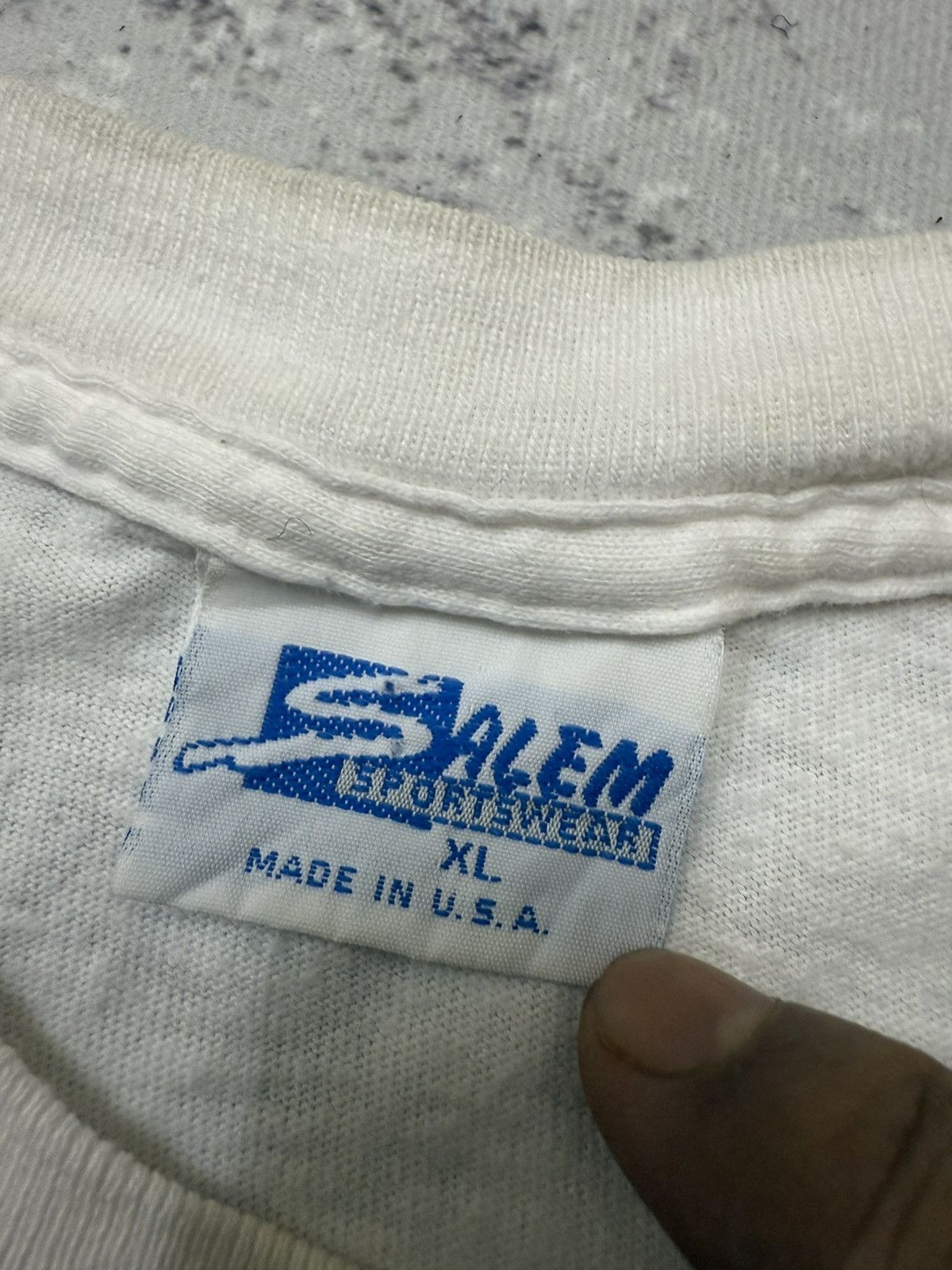 Salem Sportswear Vintage 1988 0zzie The Wizard Smith st.Louis Cardinal Tshirt Size US L / EU 52-54 / 3 - 9 Thumbnail