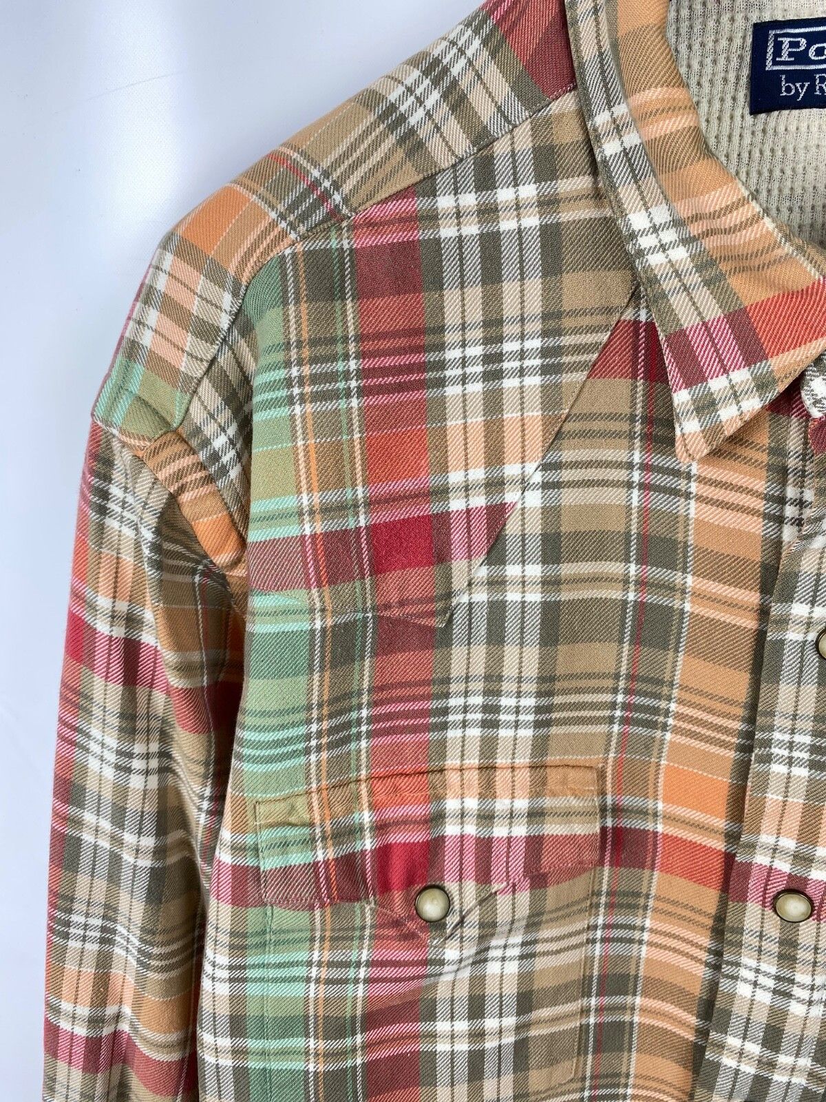 Polo Ralph Lauren Polo Ralph Lauren Plaid Warm Heavy Shirt size XL Size US XL / EU 56 / 4 - 4 Thumbnail