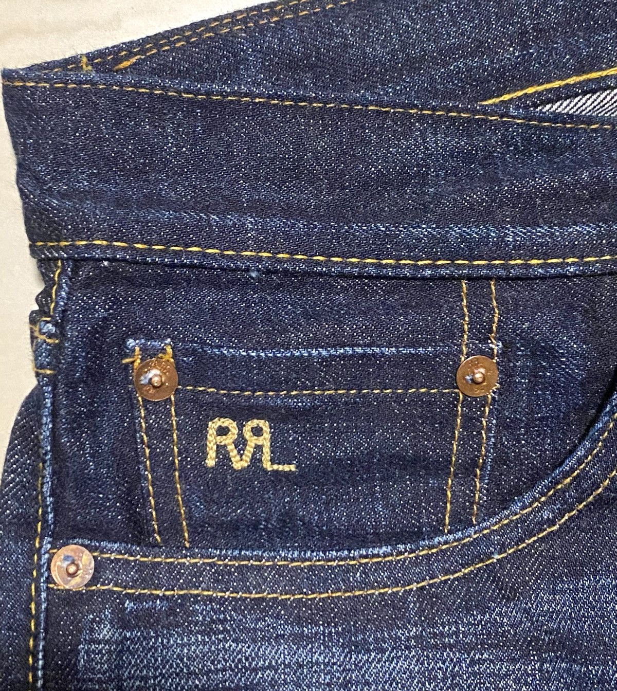 RRL Ralph Lauren RRL - Japan Indigo Selvedge Jeans Size US 30 / EU 46 - 14 Thumbnail