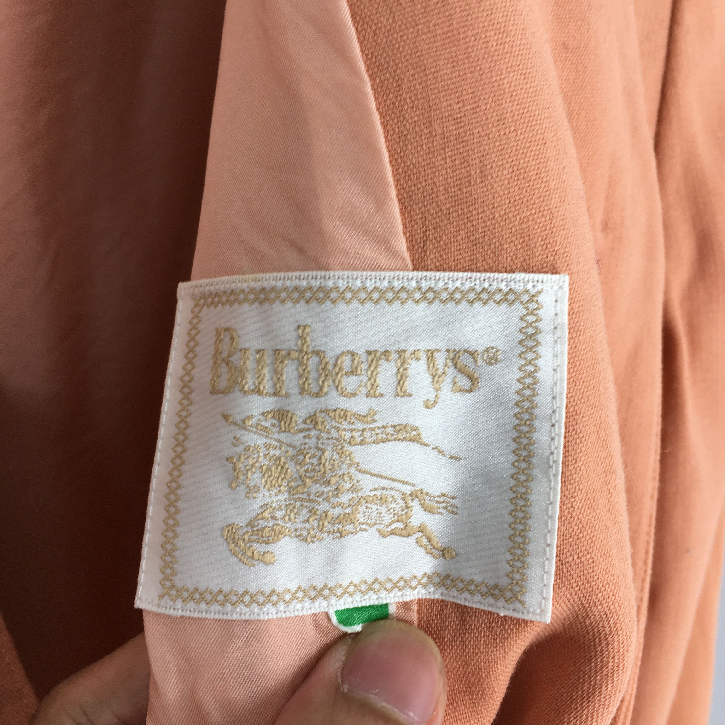 Burberry × Vintage Vintage 90s Burberrys Of London Women Wool Coat Small Size S / US 4 / IT 40 - 5 Thumbnail