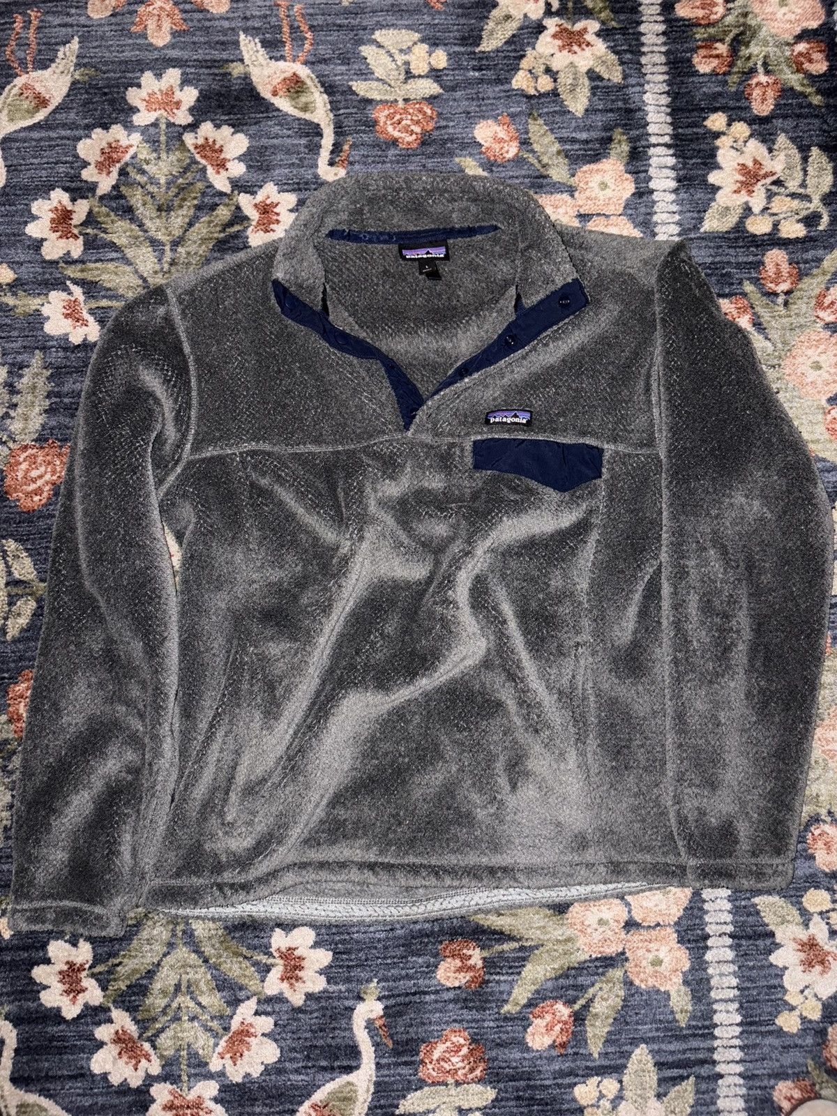 Patagonia Patagonia Men’s Polartec Grey Fleece, Size L Size US L / EU 52-54 / 3 - 1 Thumbnail