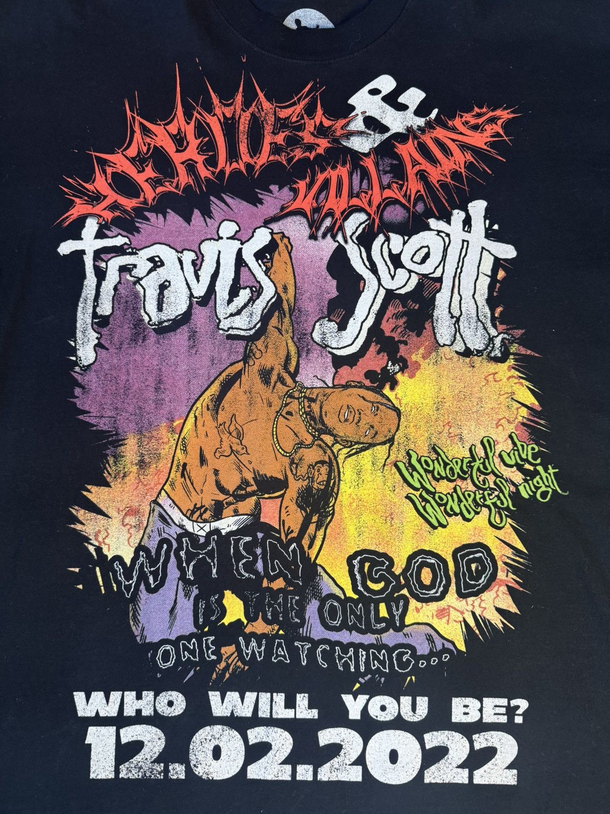 Metro Boomin × Travis Scott Heroes and Villains Travis Scott Tee Size US XL / EU 56 / 4 - 2 Thumbnail