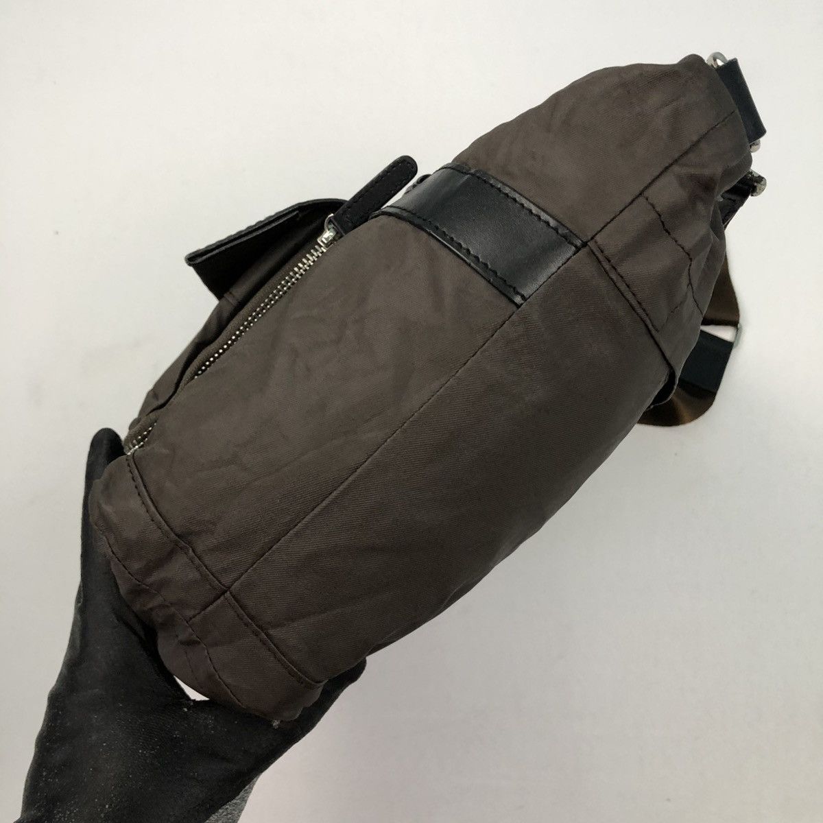 Yohji Yamamoto Y’SACCS NYLON CROSSBODY SLING BAG Size ONE SIZE - 3 Thumbnail