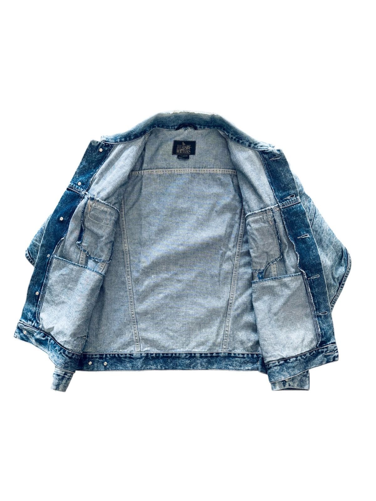 Japanese Brand BOUNDARY WATERS Denim jacket Size US XL / EU 56 / 4 - 3 Thumbnail