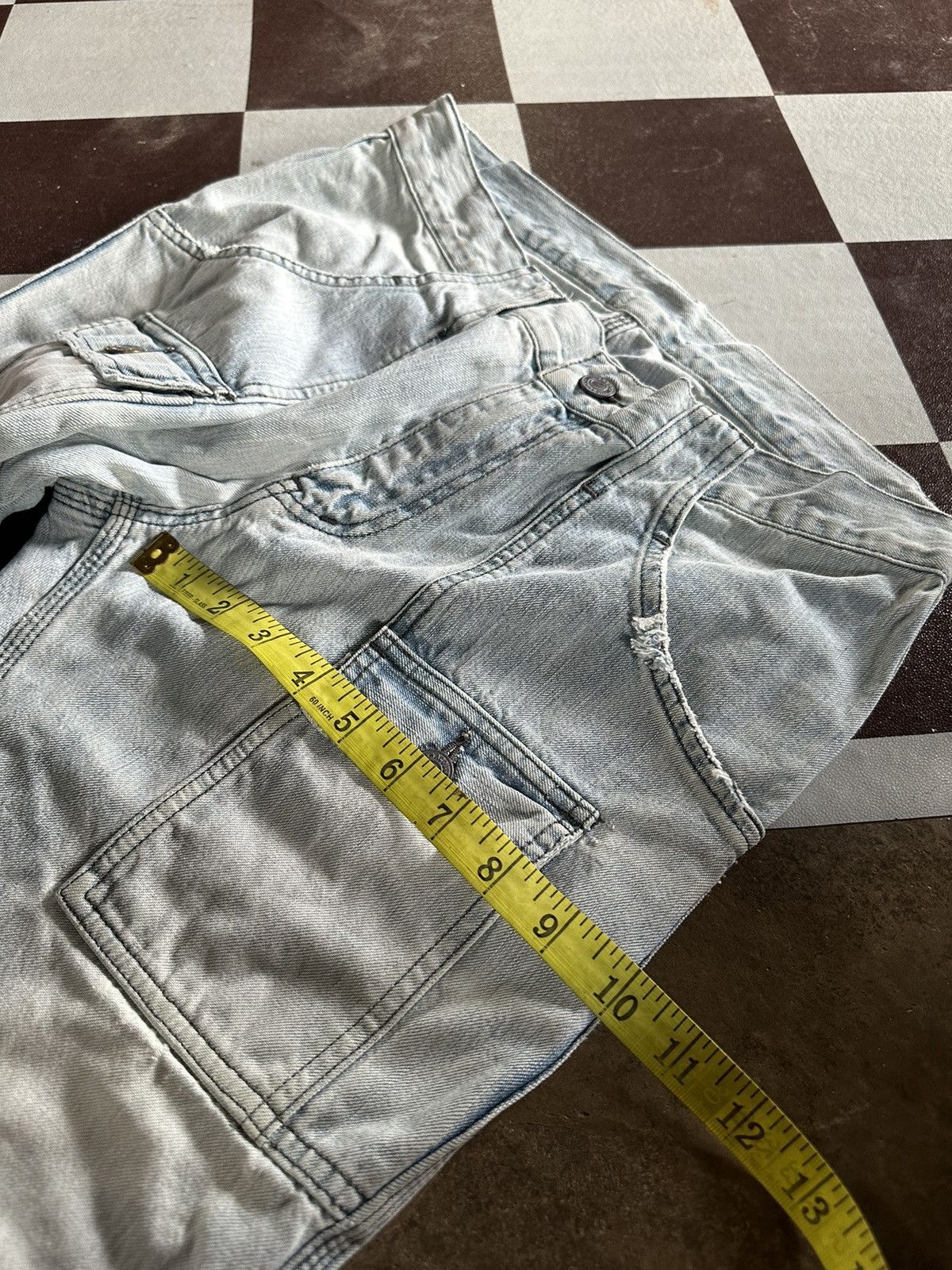 Japanese Brand Super nice design 🔥 Acoustic patchwork denim bushpants Size US 30 / EU 46 - 15 Thumbnail