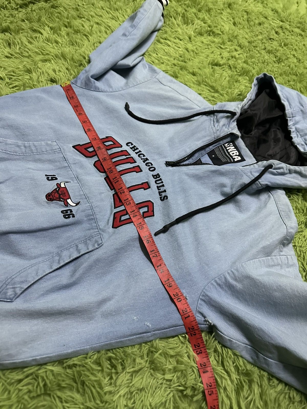 NBA NBA Chicago bulls half zipper jacket hoodie Size US S / EU 44-46 / 1 - 10 Thumbnail