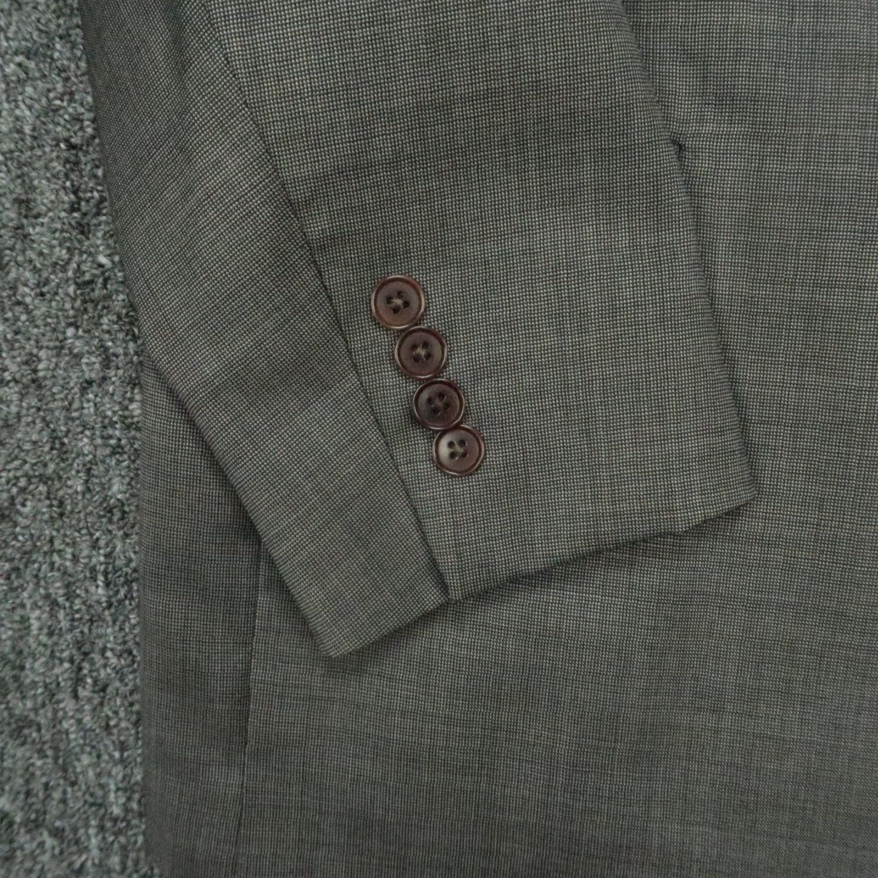 Brooks Brothers Brooks Brothers Blazer Mens 38S Gray Wool Regent Fit Sport Coat Jacket Size 38R - 4 Thumbnail