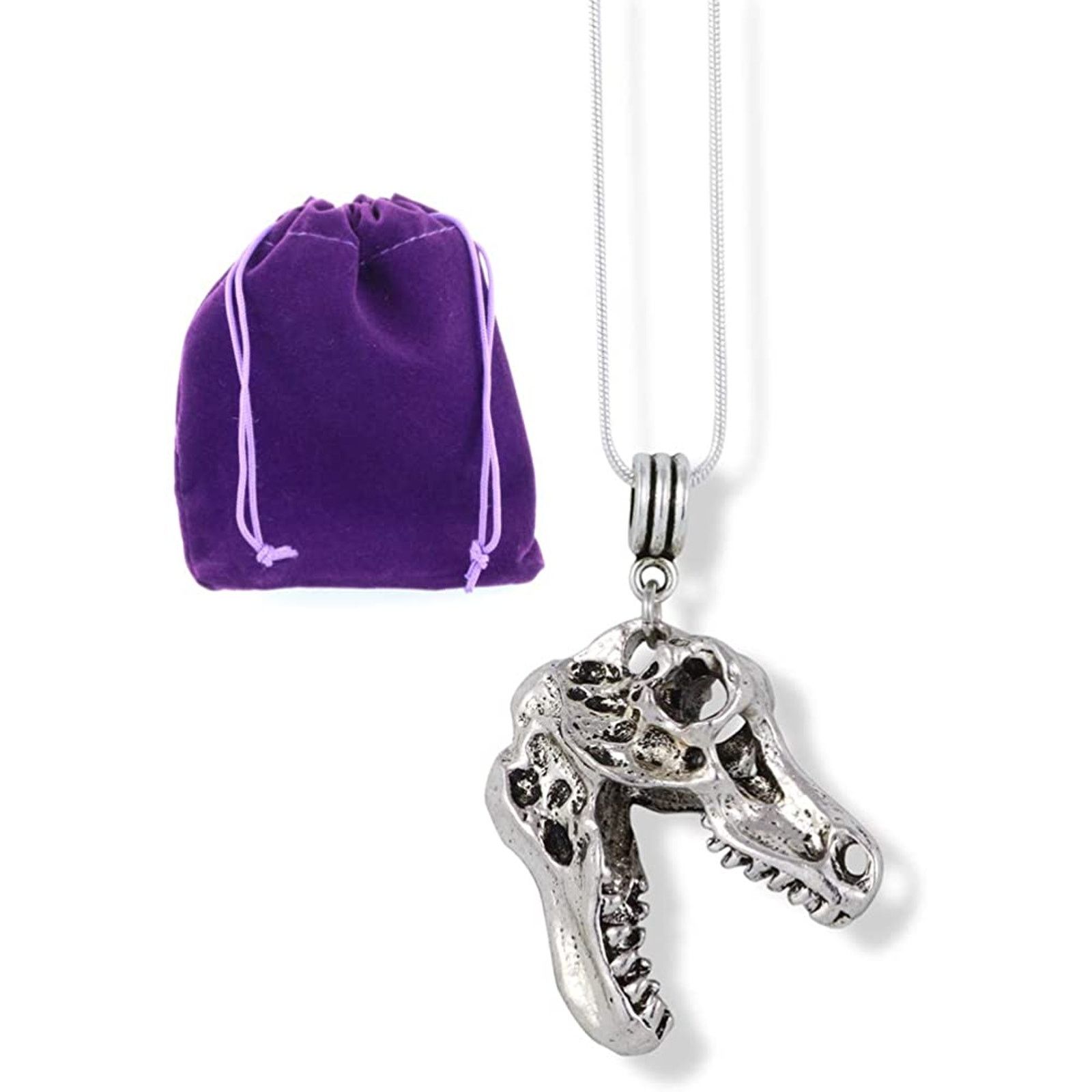 & Other Stories Dinosaur Necklace Pendant TRex Charm Necklace Size ONE SIZE - 1 Thumbnail